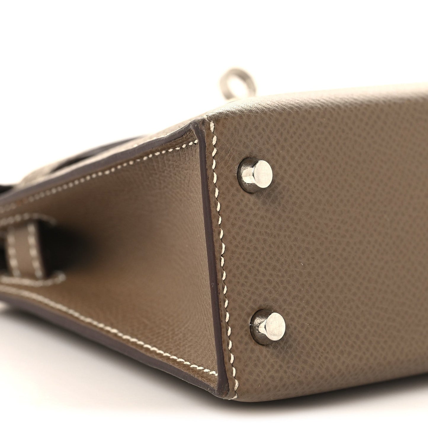 Epsom Mini Kelly Sellier 20 Etoupe