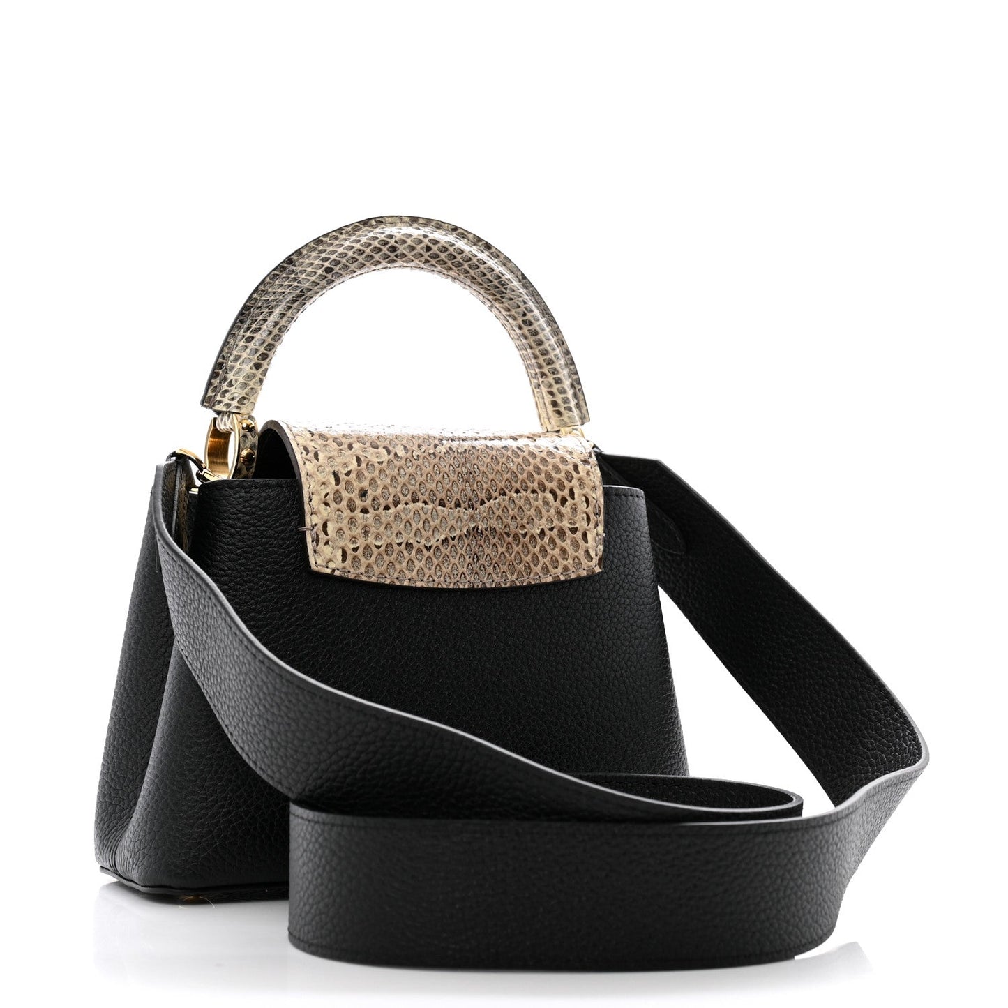 Taurillon Ayers Mini Capucines  Black