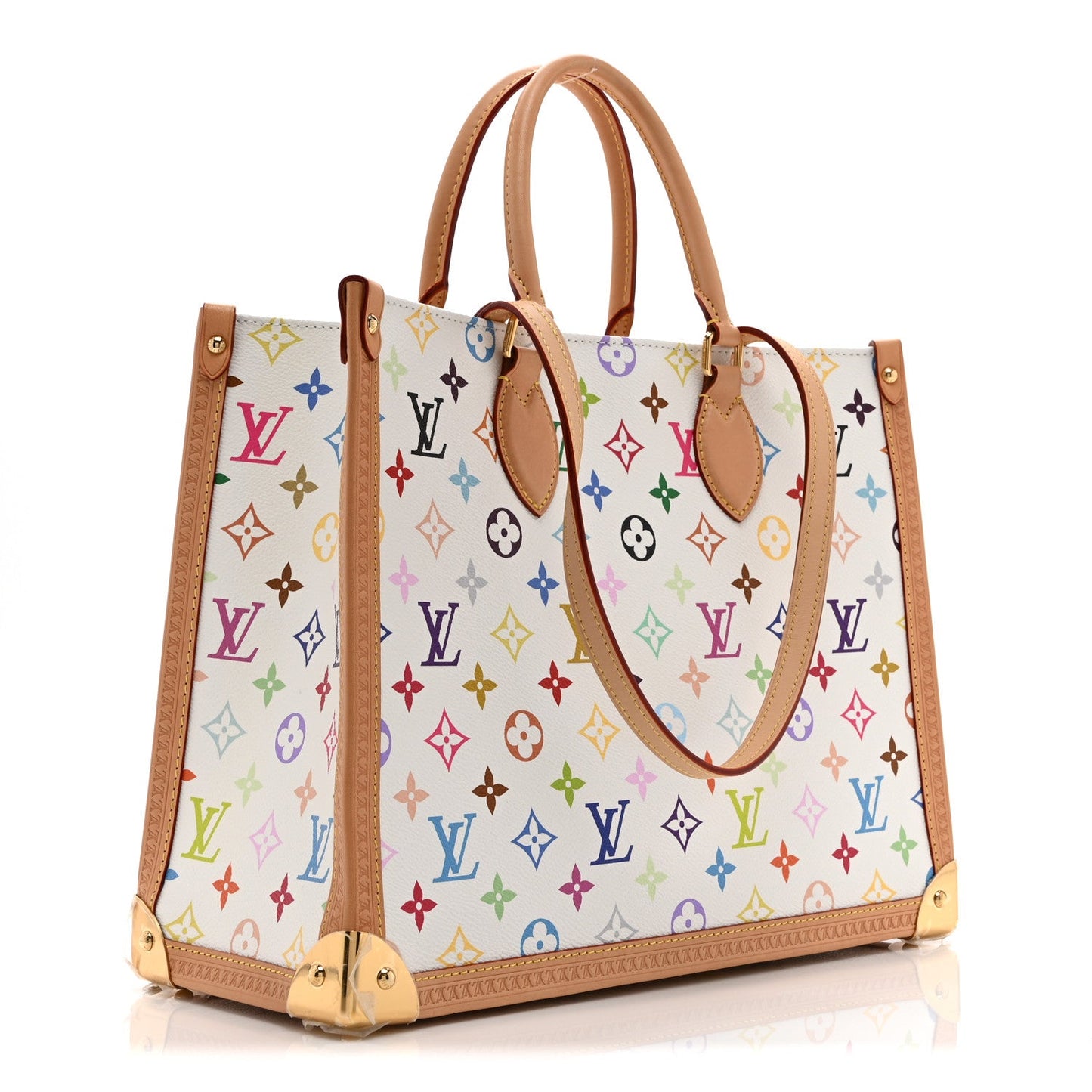 LV X TM Monogram Multicolor Onthego MM White