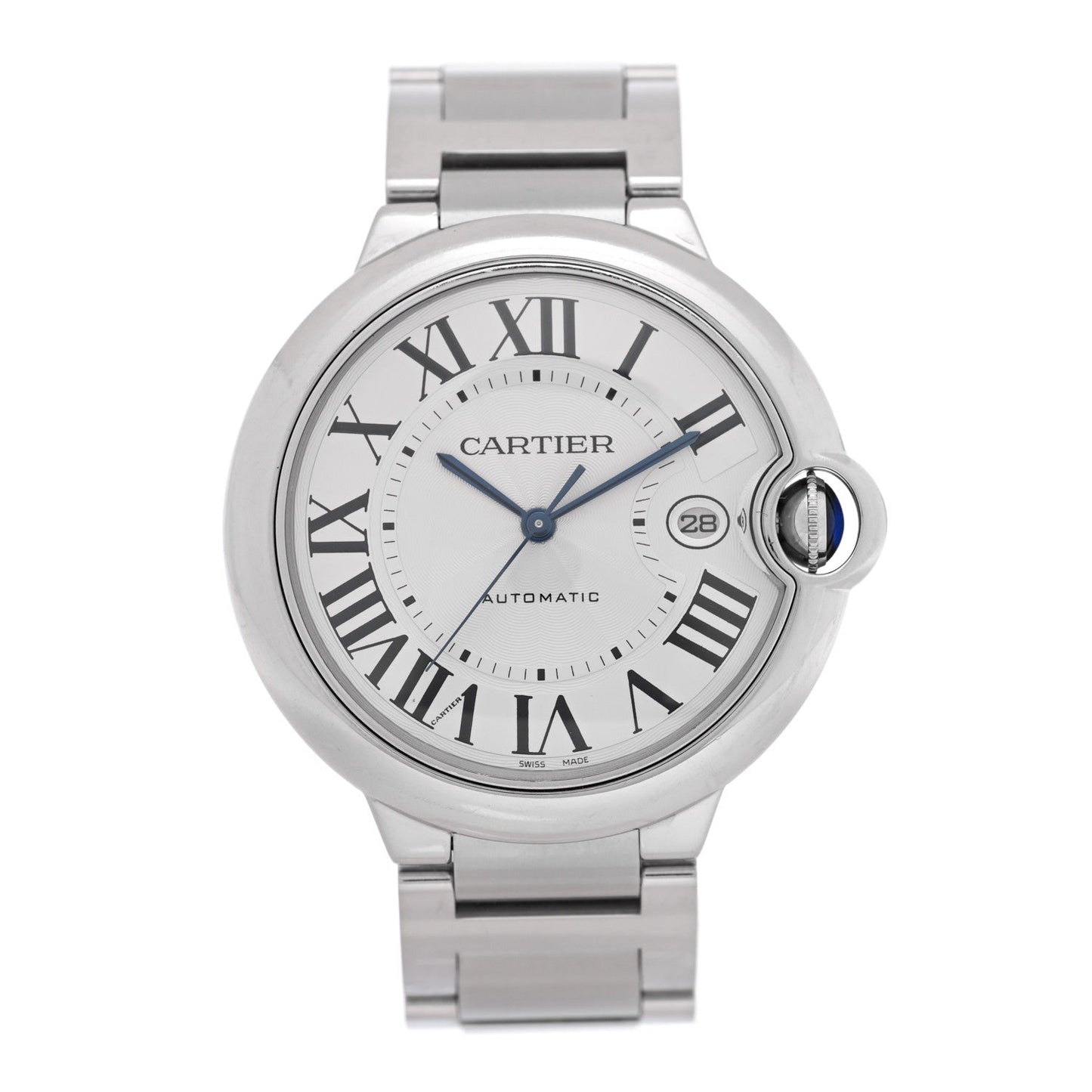 Stainless Steel 42mm Ballon Bleu De Cartier Automatic Watch