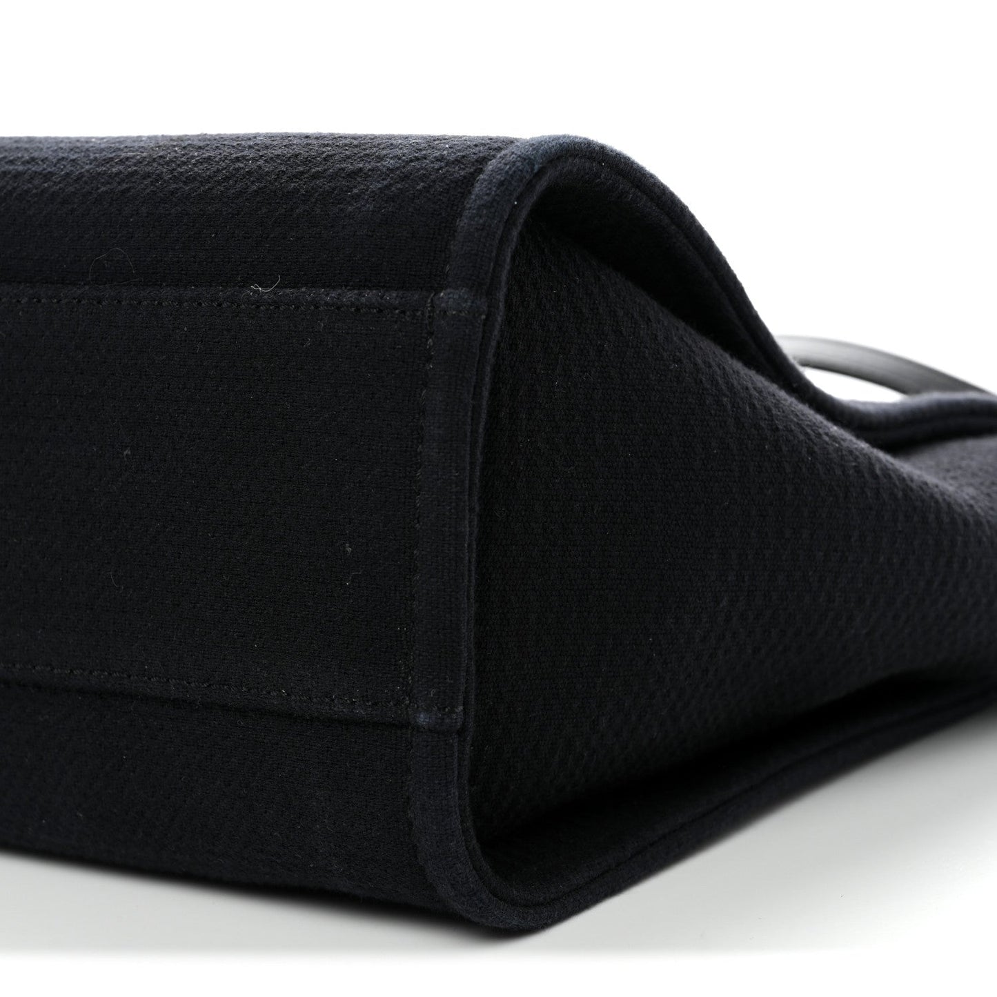 Mixed Fibers Small Deauville Tote Black