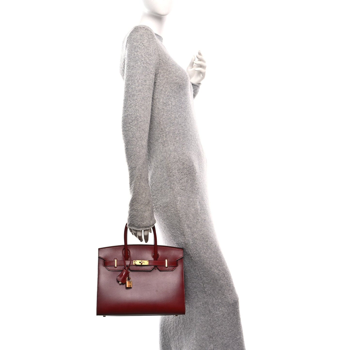 Box Birkin Sellier 30 Rouge H
