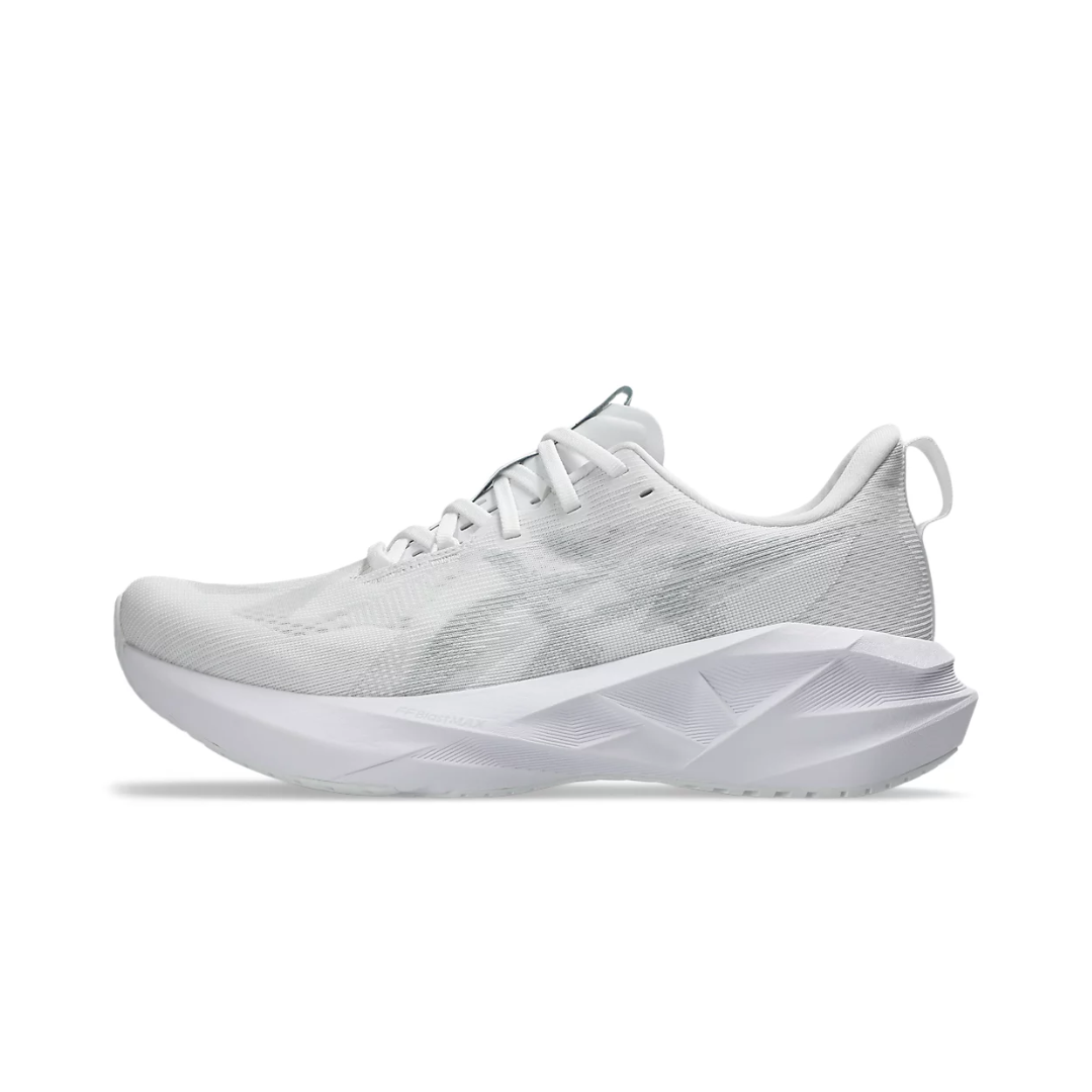 ASICS Novablast 5 White Piedmont Grey