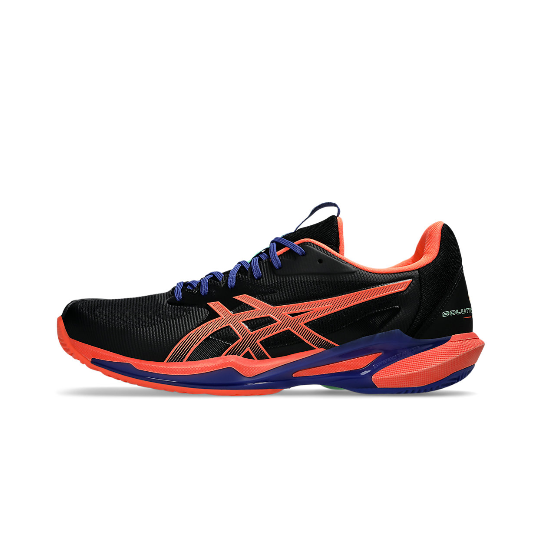 ASICS SOLUTION SPEED FF 3 PADEL Black Vivid Coral