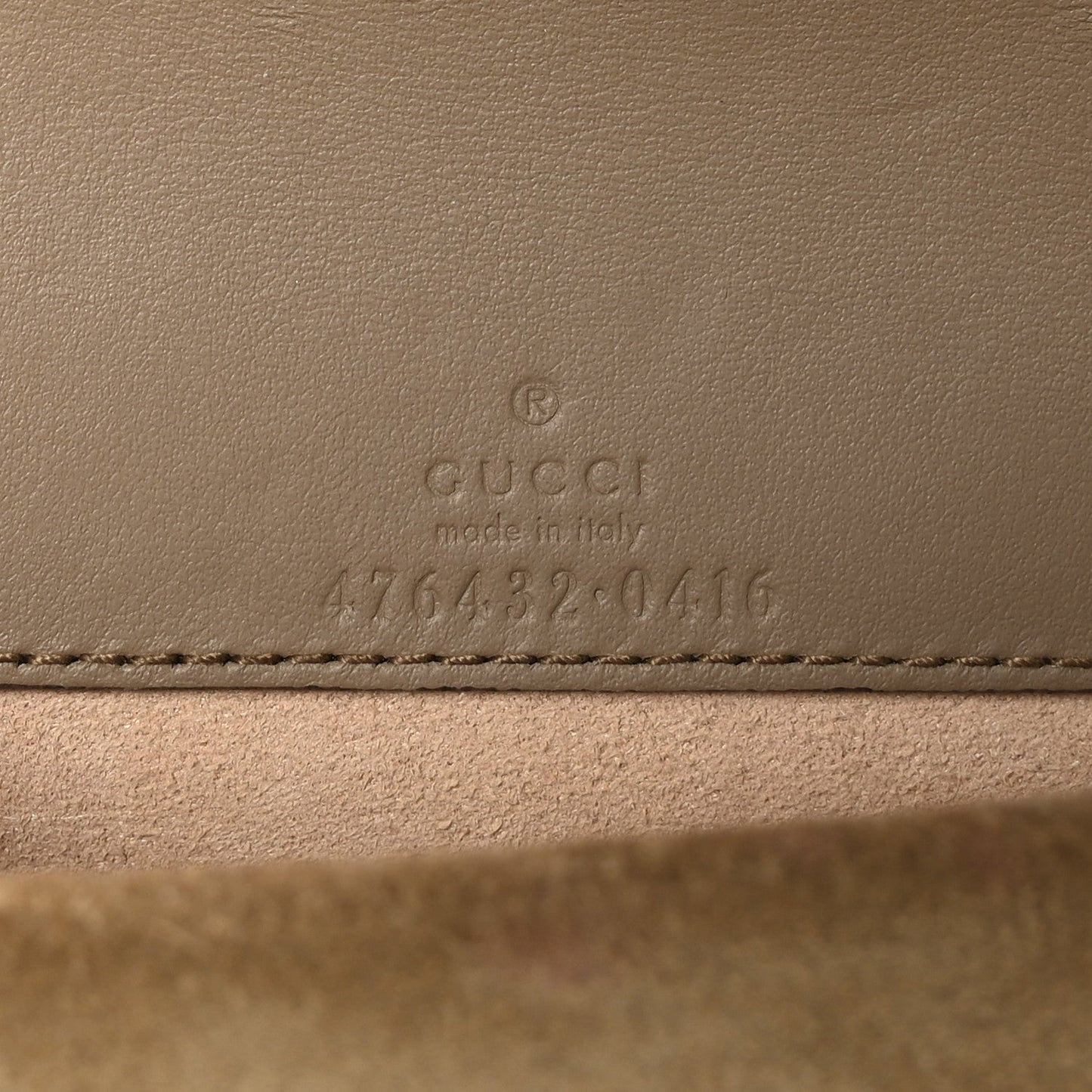 GG Supreme Monogram Super Mini Dionysus Shoulder Bag Taupe