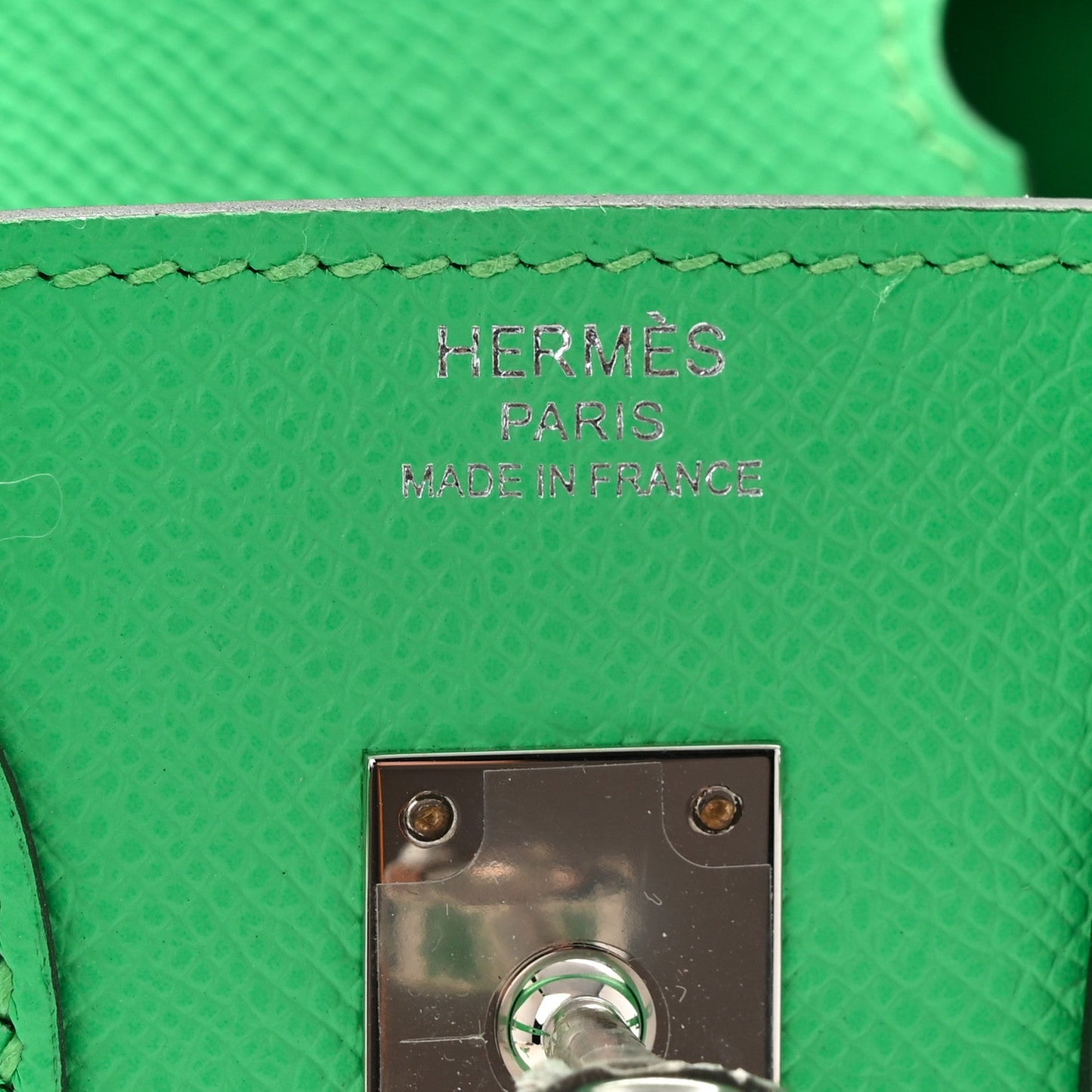 Epsom Birkin Sellier 25 Vert Comics