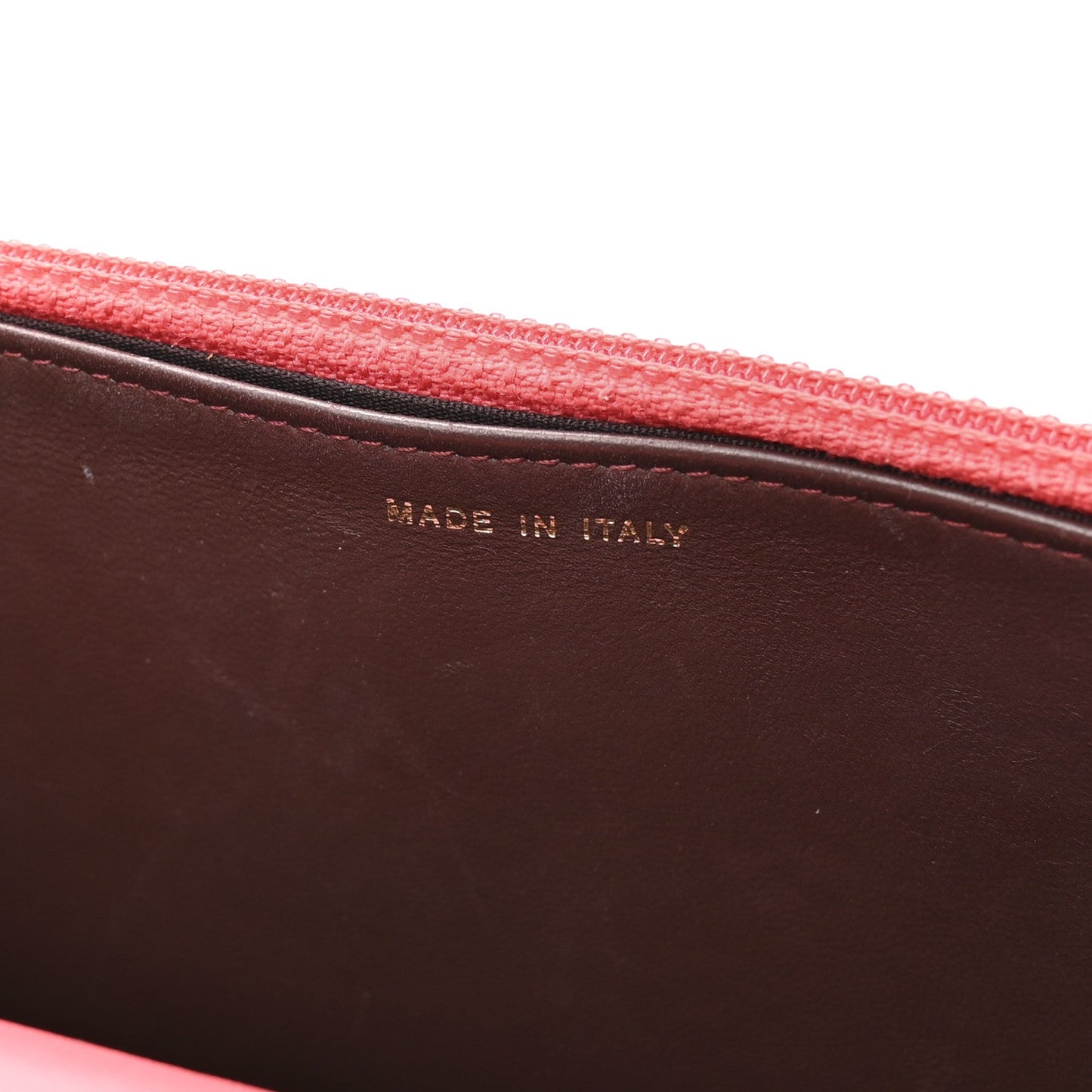 Lambskin Quilted Trendy CC Wallet On Chain WOC Bright Pink