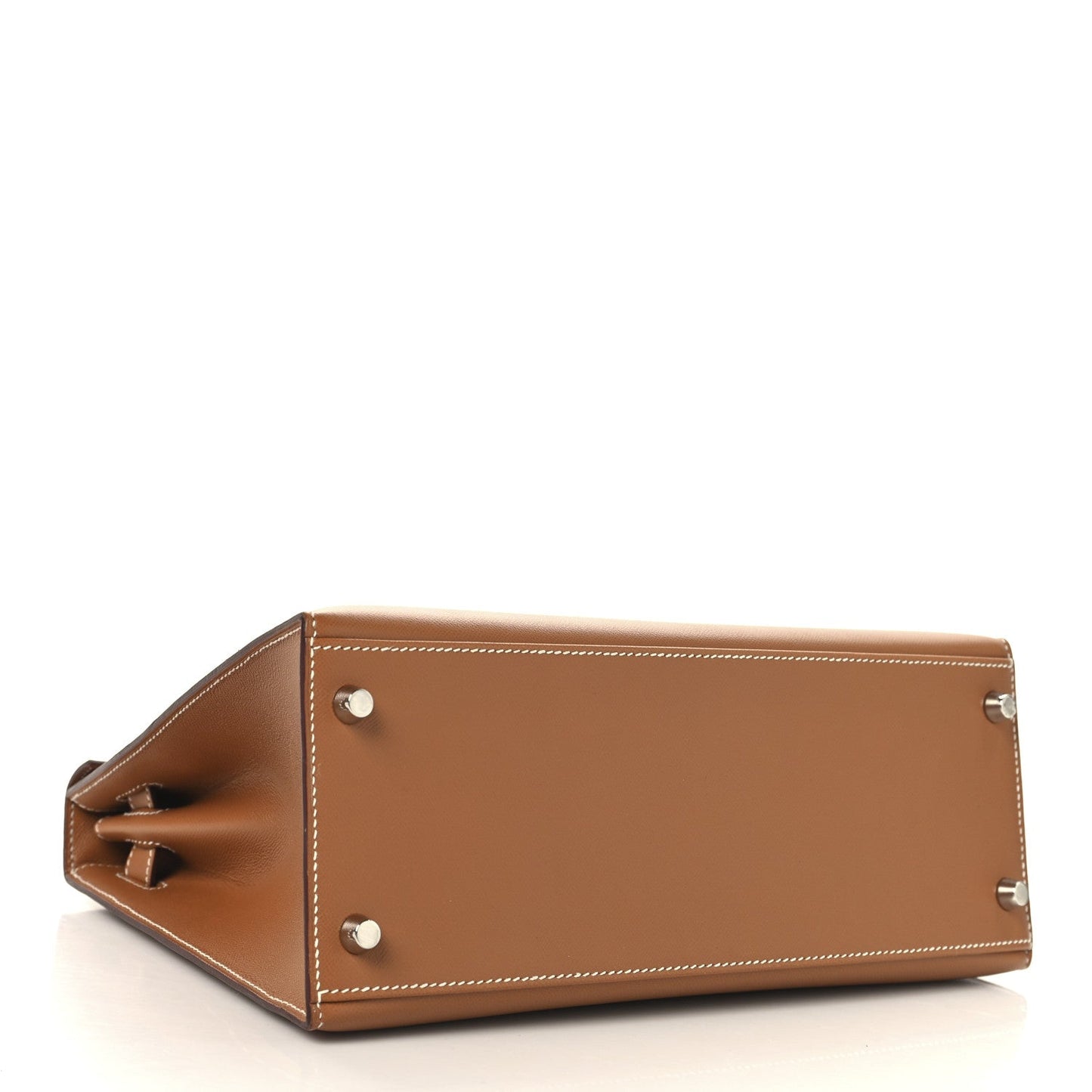 Madame Calfskin Kelly Sellier 28 Gold