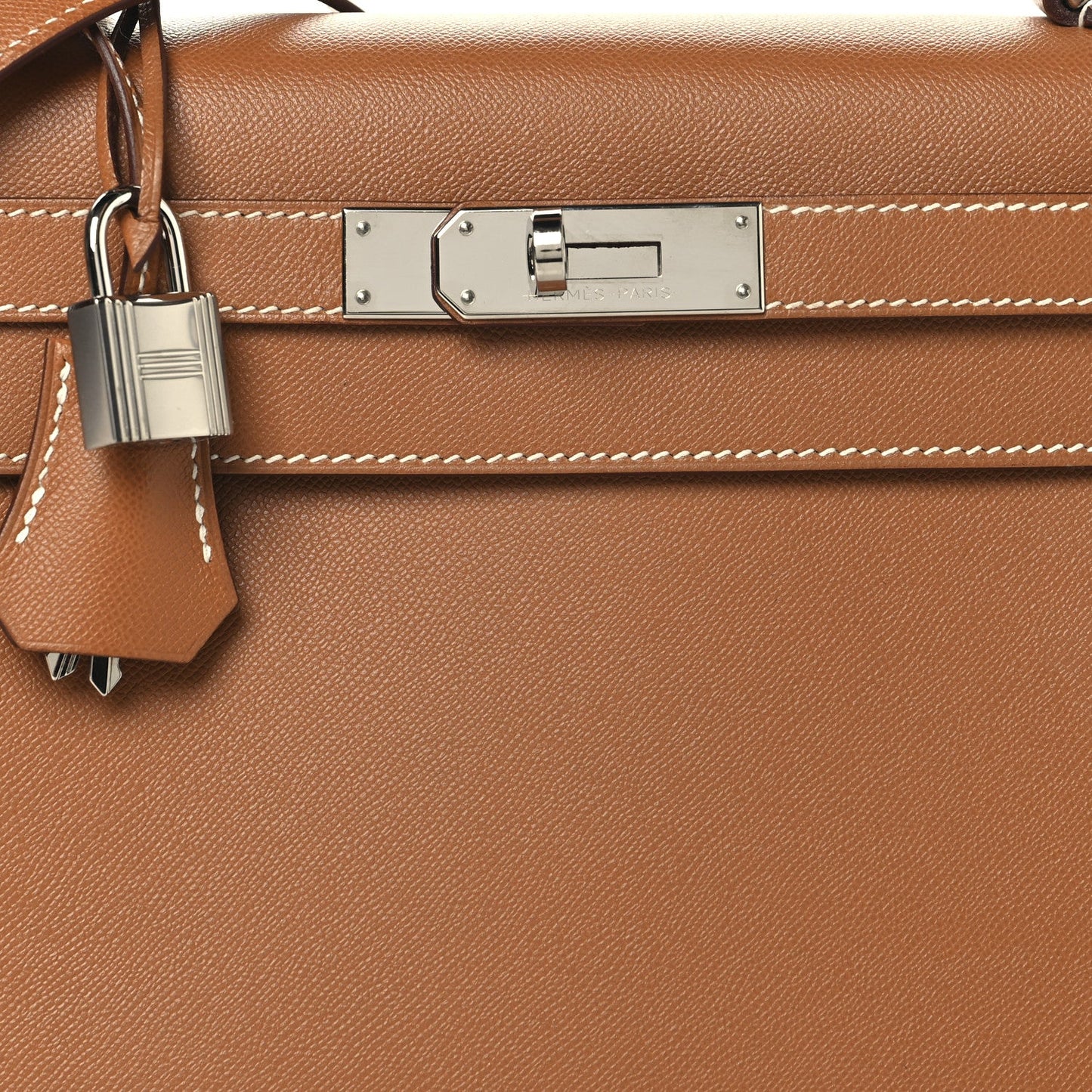 Madame Calfskin Kelly Sellier 28 Gold