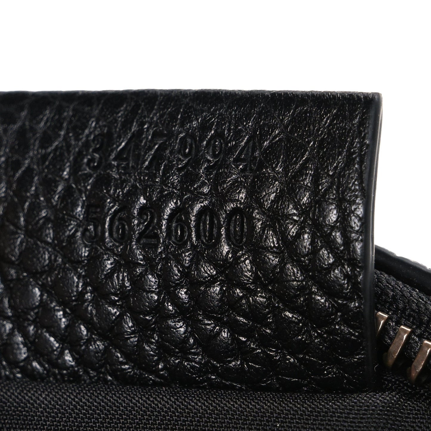 Pebbled Calfskin Mini Soho Disco Bag Black