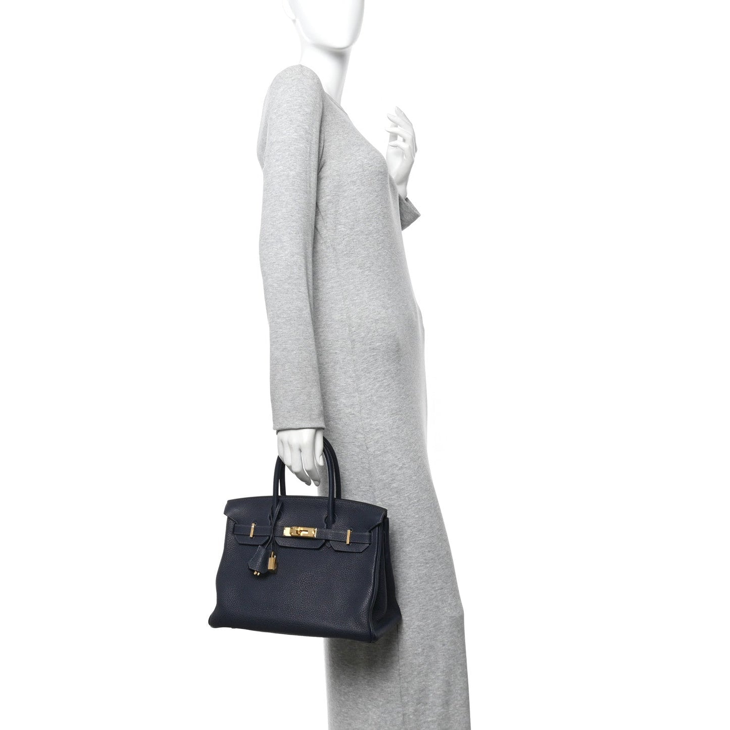 Togo Birkin 30 Bleu Nuit