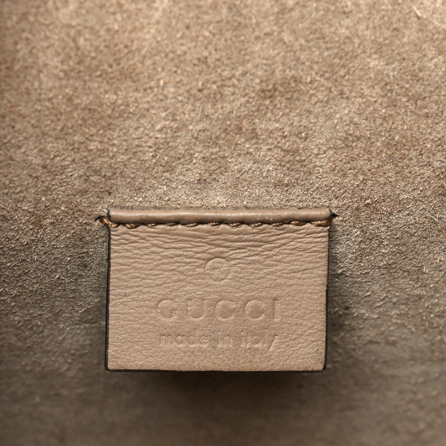 GG Supreme Monogram Mini Dionysus Shoulder Bag Taupe
