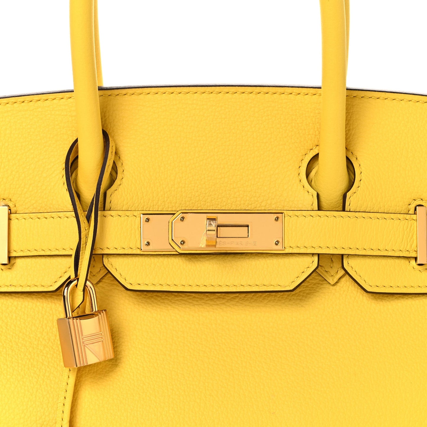 Togo Birkin 30 Jaune Citron