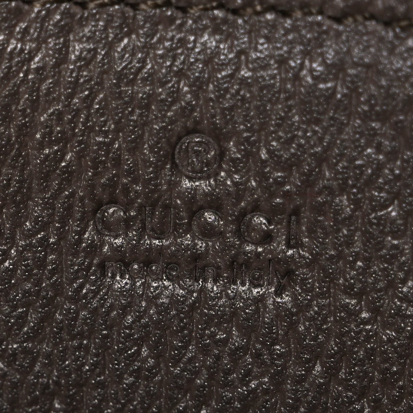 GG Supreme Monogram Textured Dollar Calfskin Web Mini Ophidia Envelope Shoulder Bag Beige Ebony New Acero