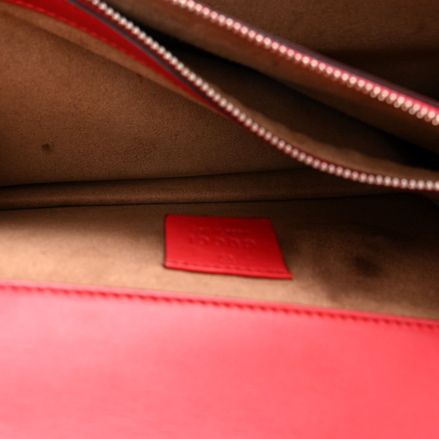 GG Supreme Monogram Arabesque Dionysus Shoulder Bag Hibiscus Red
