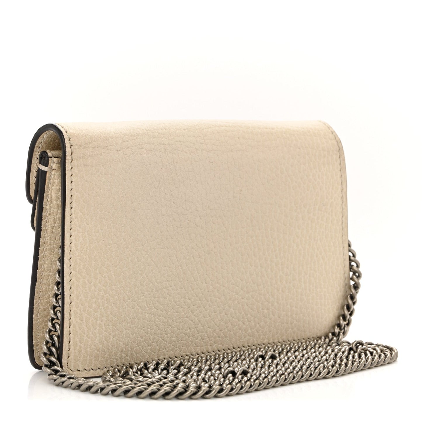 Dollar Calfskin Crystal Super Mini Dionysus Shoulder Bag Mystic White Black Diamond