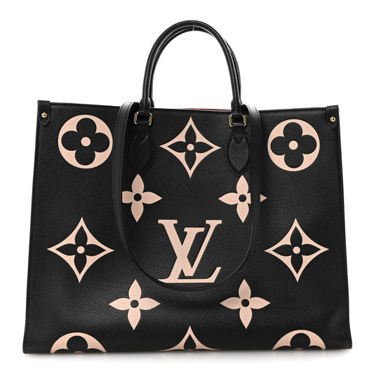 Empreinte Monogram Giant Onthego GM Black Beige