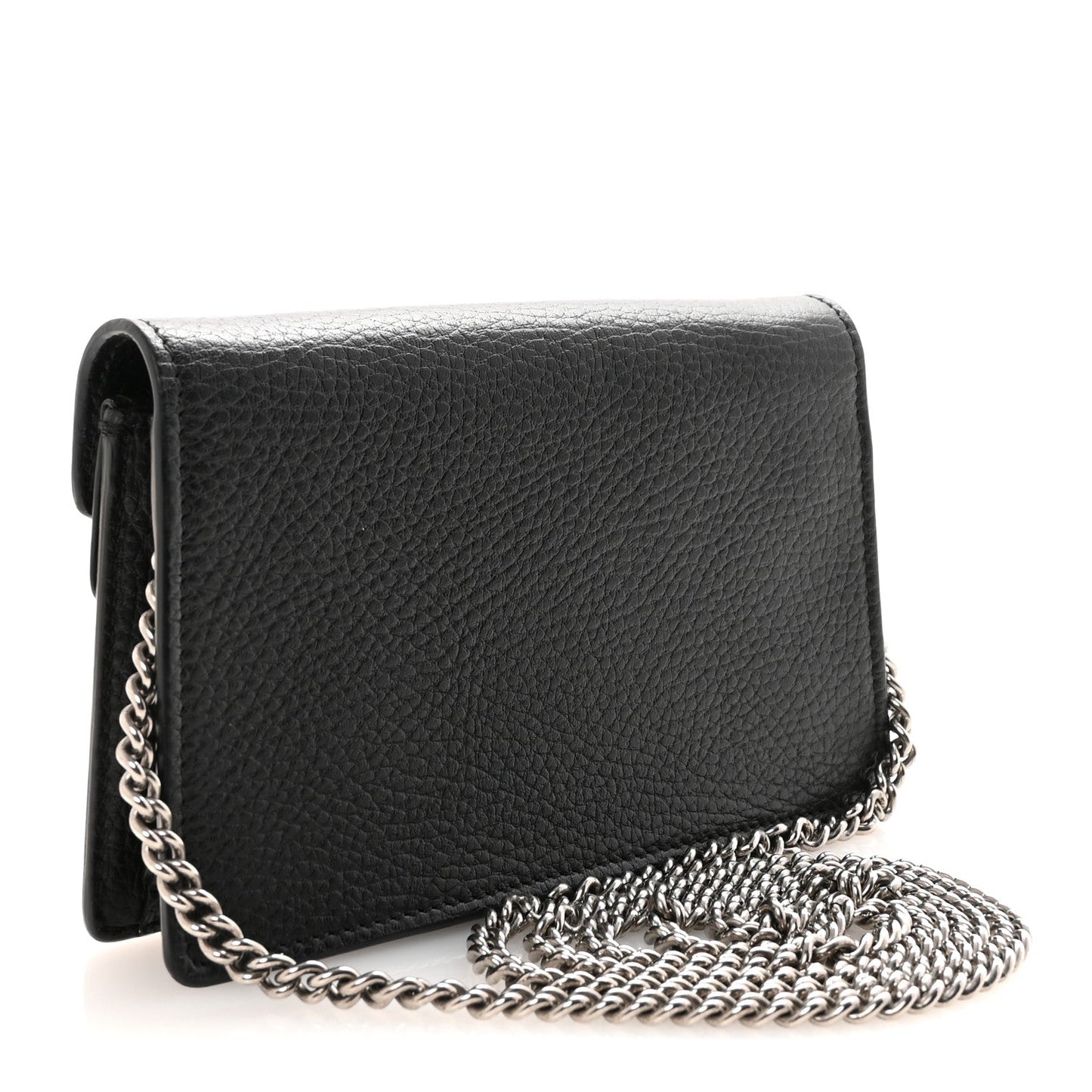 Calfskin Super Mini Dionysus Shoulder Bag Black