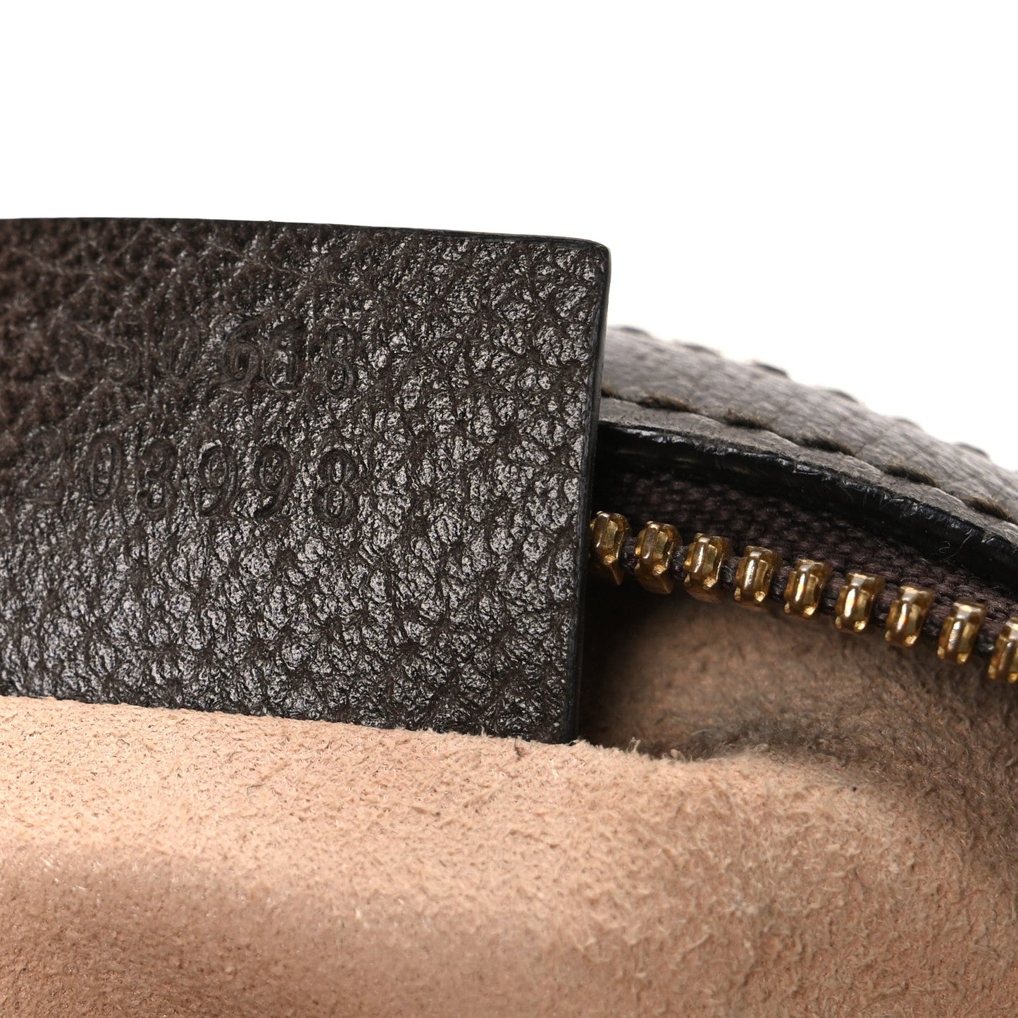 GG Supreme Monogram Web Mini Ophidia Round Shoulder Bag Brown