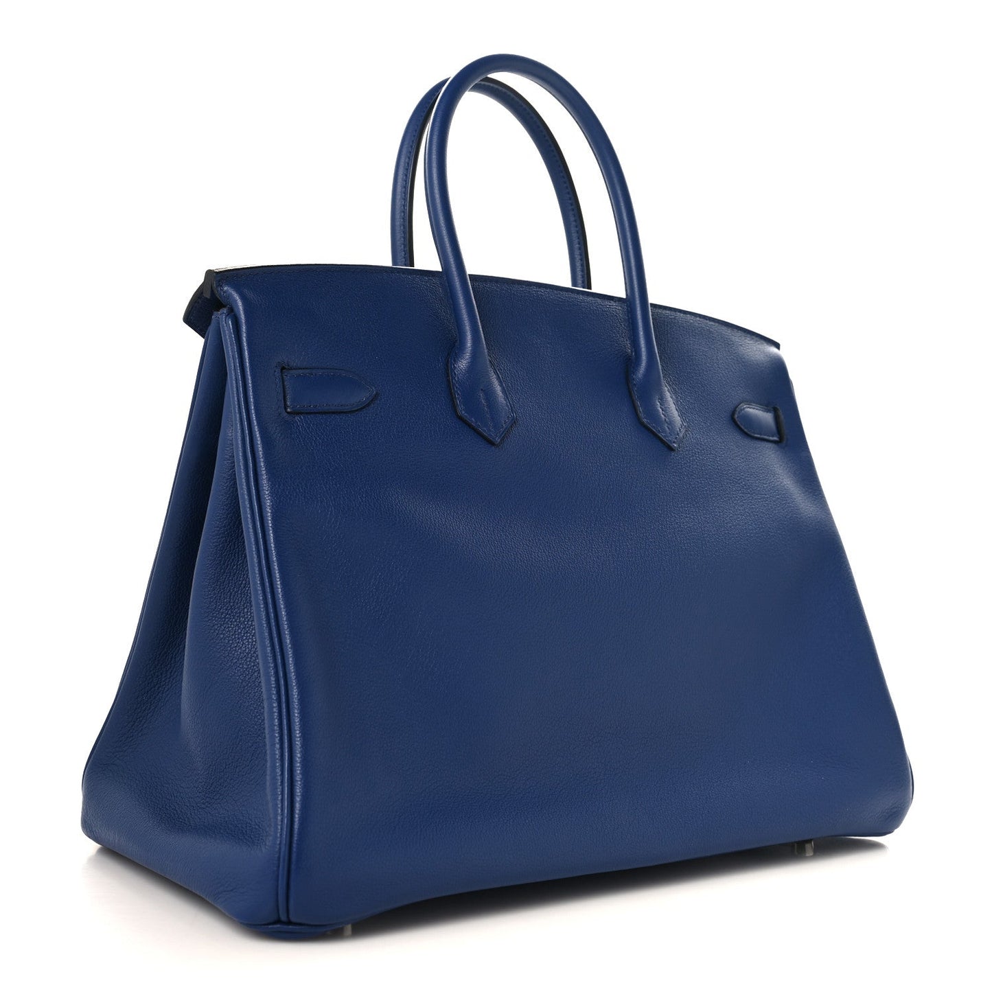 Taurillon Novillo Sea Surf Birkin 35 Bleu Saphir