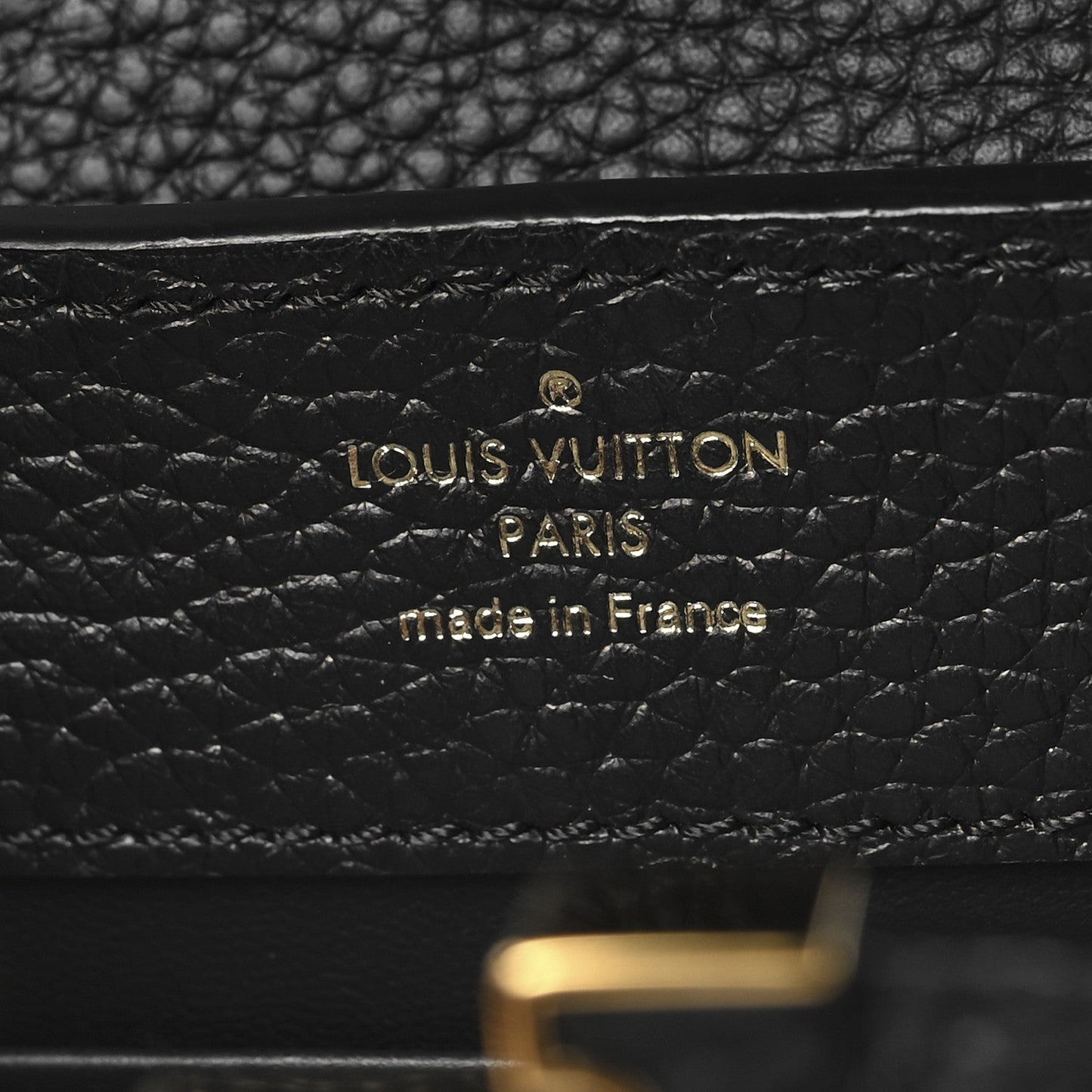 Taurillon Mini Capucines Black