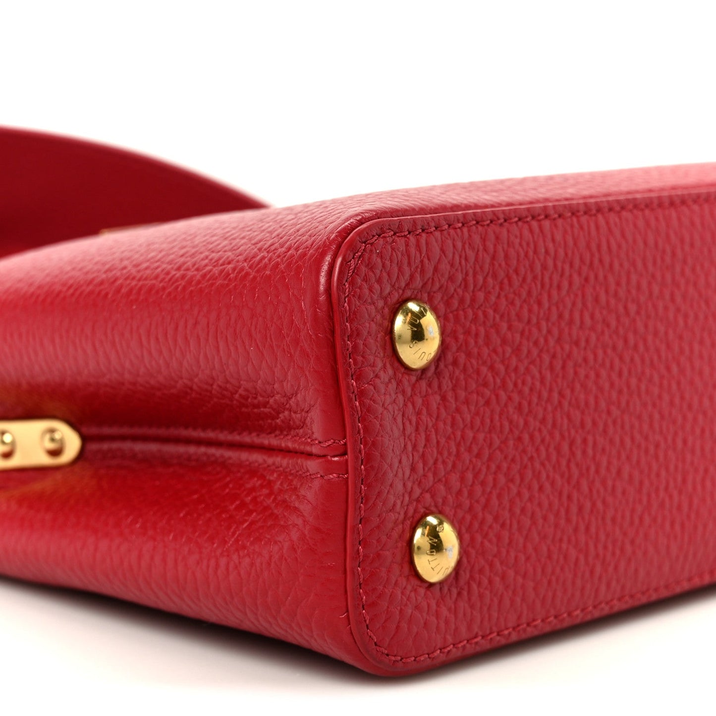 Taurillon Mini Capucines Scarlet