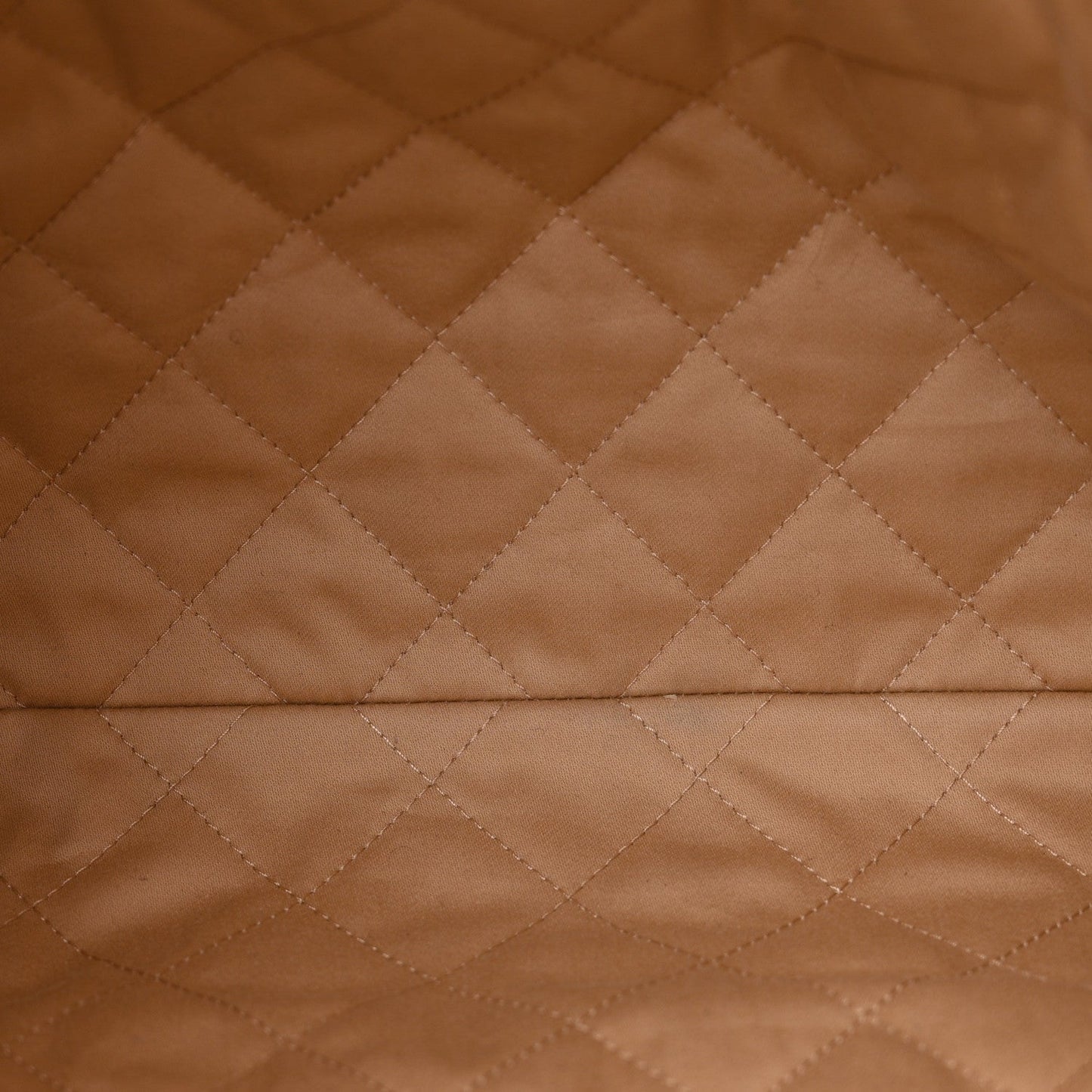Shiny Calfskin Quilted Chanel 22 Beige