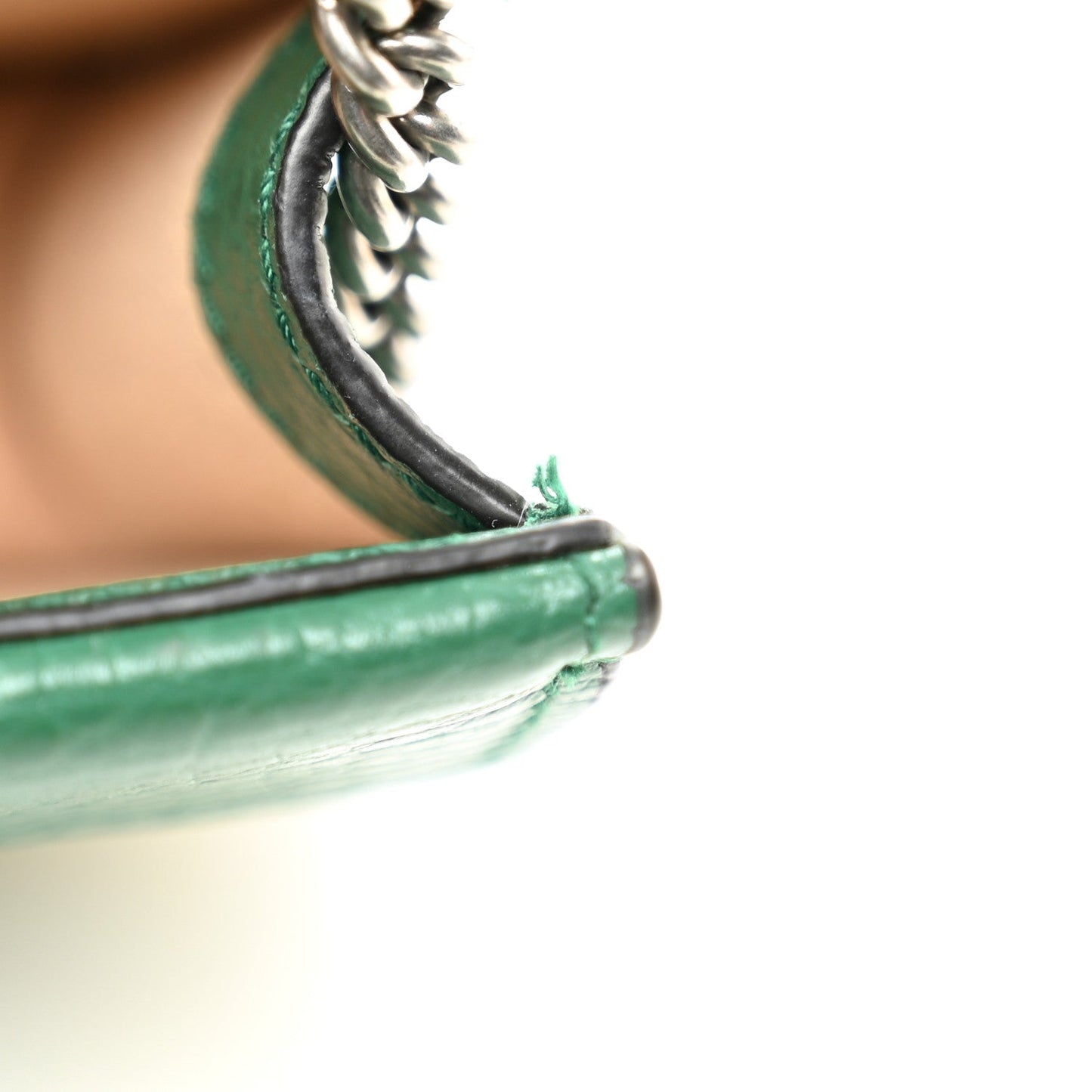Dollar Calfskin Crystal Super Mini Dionysus Shoulder Bag Emerald