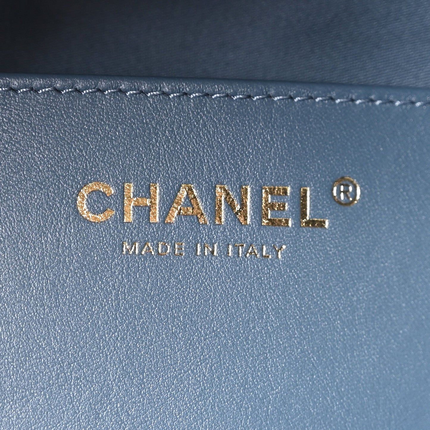 Suede Quilted Medium Chanel 25 Handbag Blue