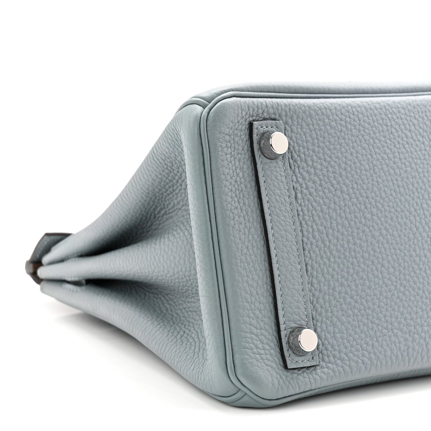 Togo Verso Birkin 25 Bleu Lin Chai