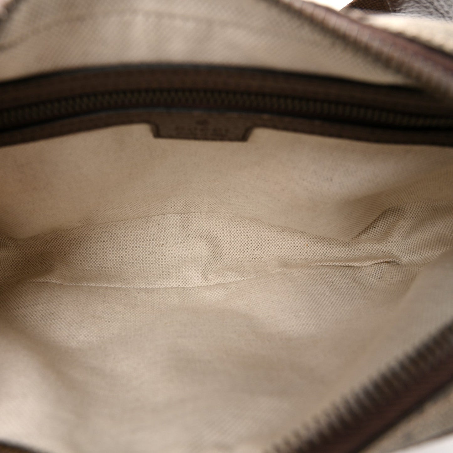 Soft GG Supreme Monogram Medium Ophidia Belt Bag Dark Brown