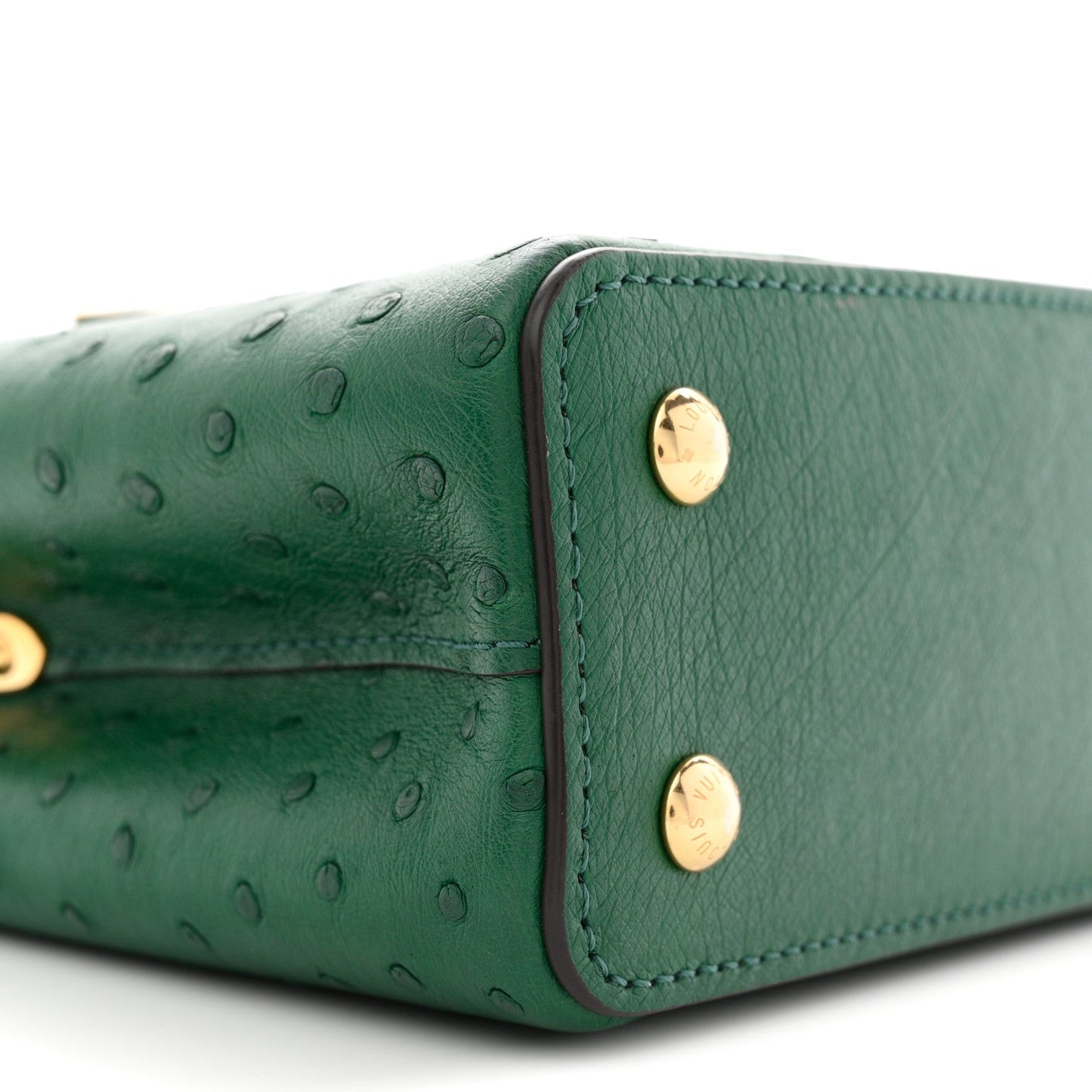 Ostrich Capucines Mini Mint