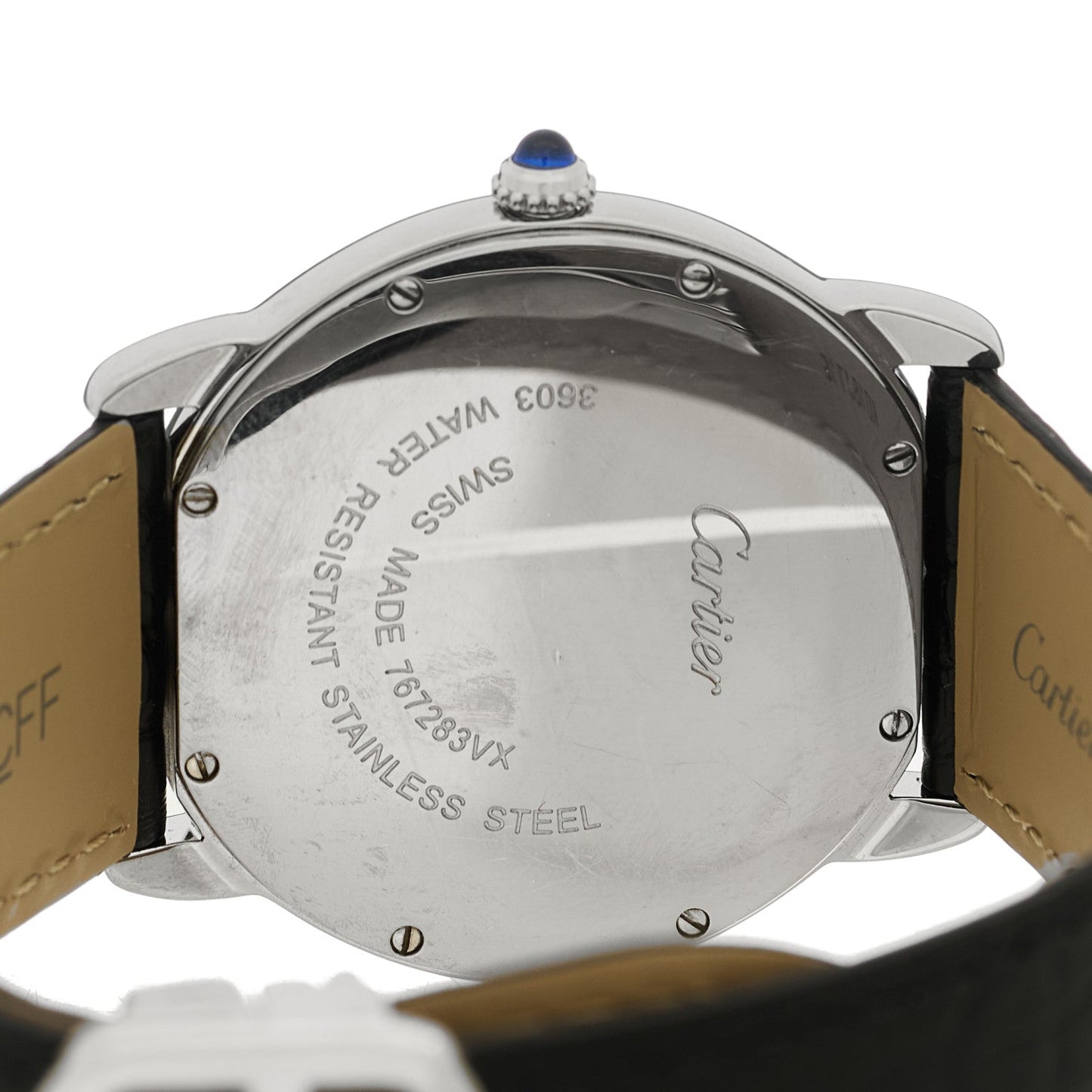Stainless Steel Alligator 36mm Ronde Solo Quartz Watch