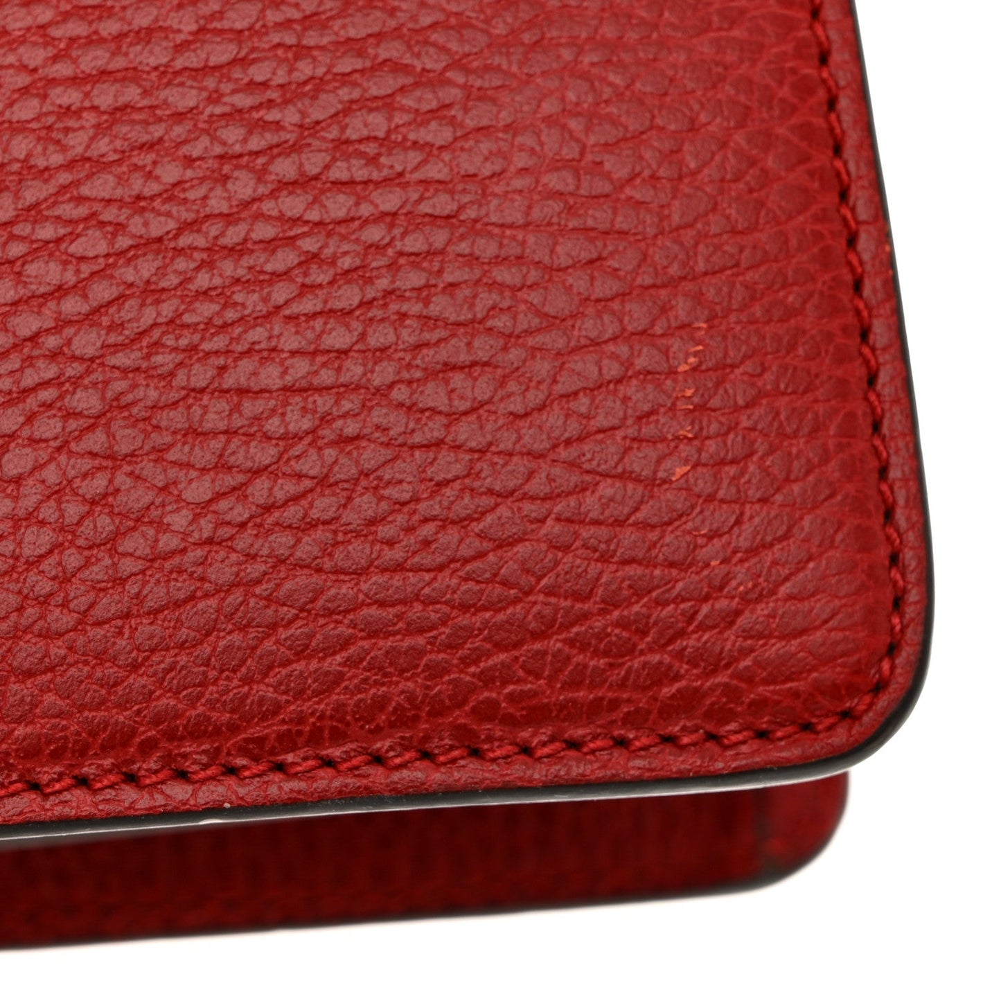 Dollar Calfskin Swarovski Crystal Small Dionysus Shoulder Bag Hibiscus Red