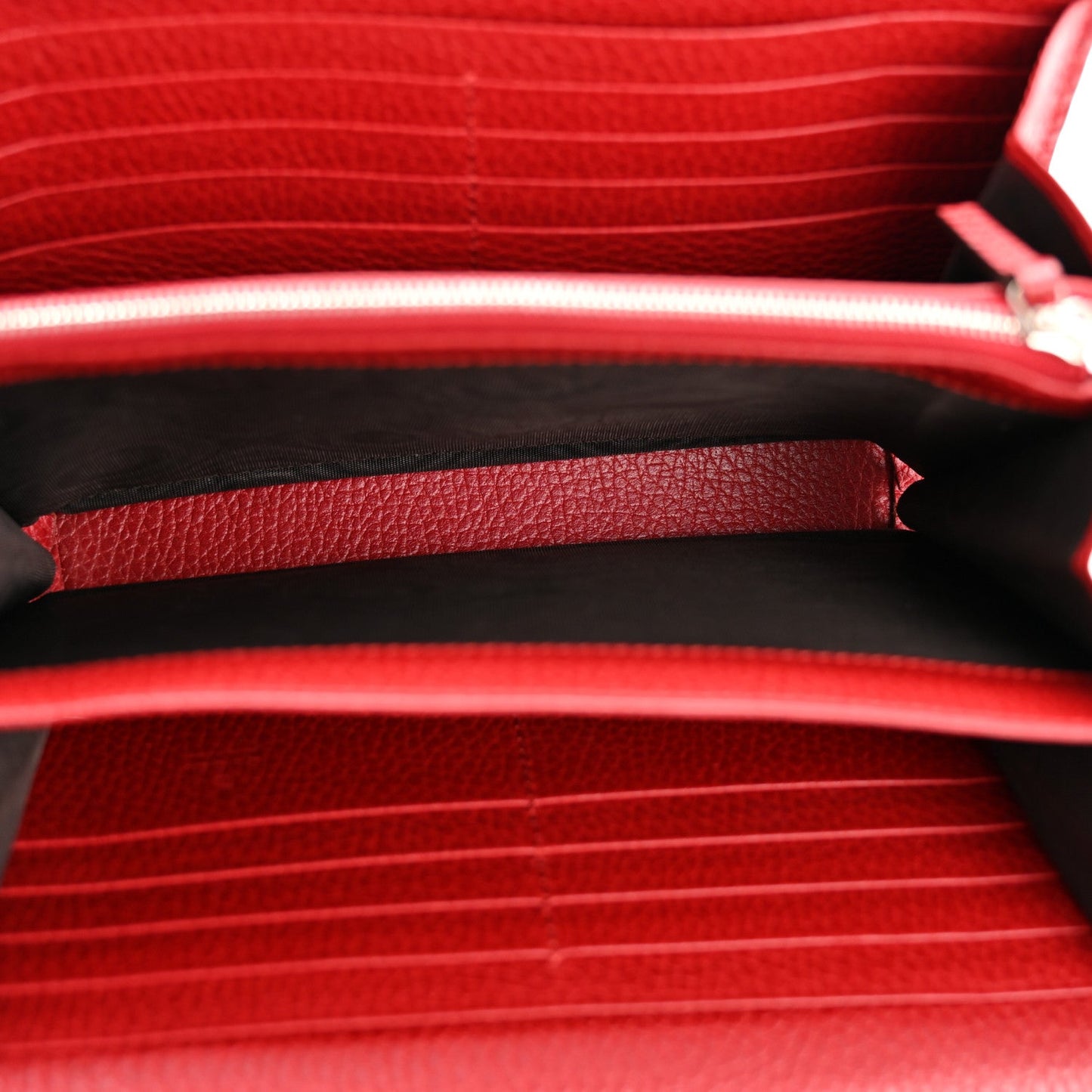 Calfskin Mini Dionysus Chain Wallet Hibiscus Red