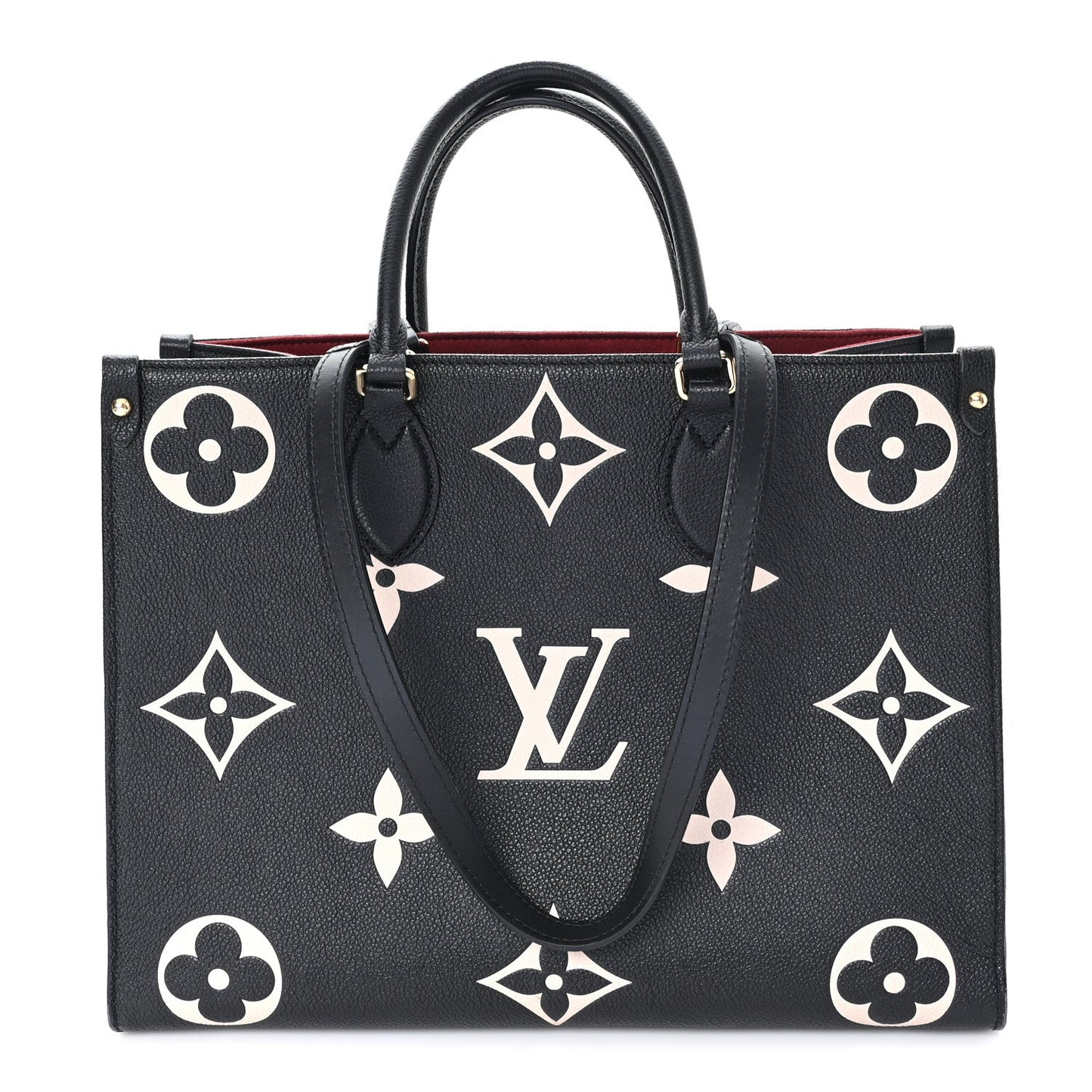 Empreinte Monogram Giant Onthego MM Black Beige