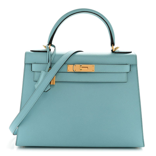 Epsom Kelly Sellier 28 Bleu Atoll