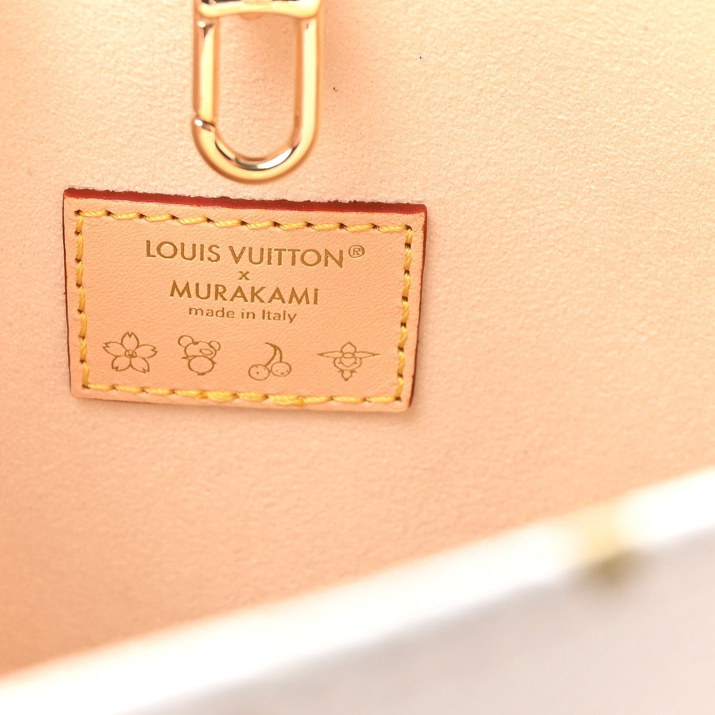 LV X TM Monogram Multicolor Onthego PM White