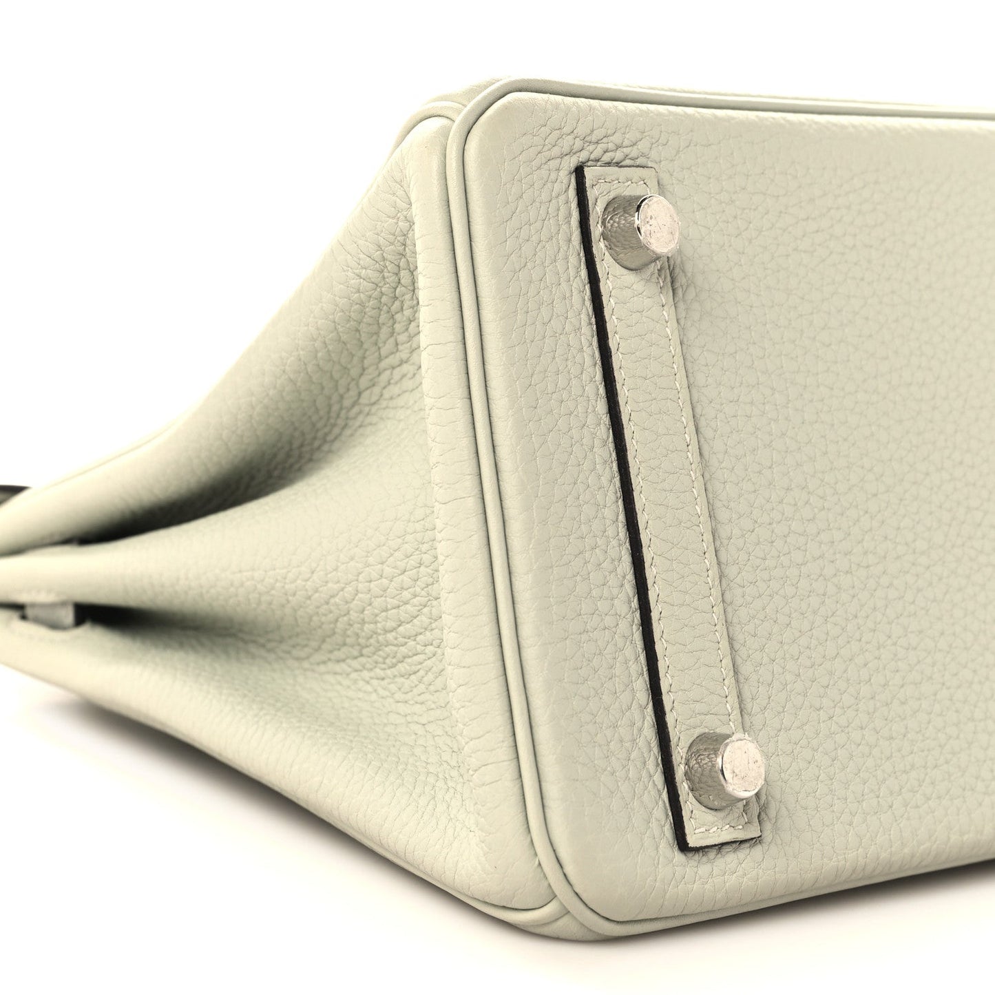 Togo Birkin 25 Gris Neve
