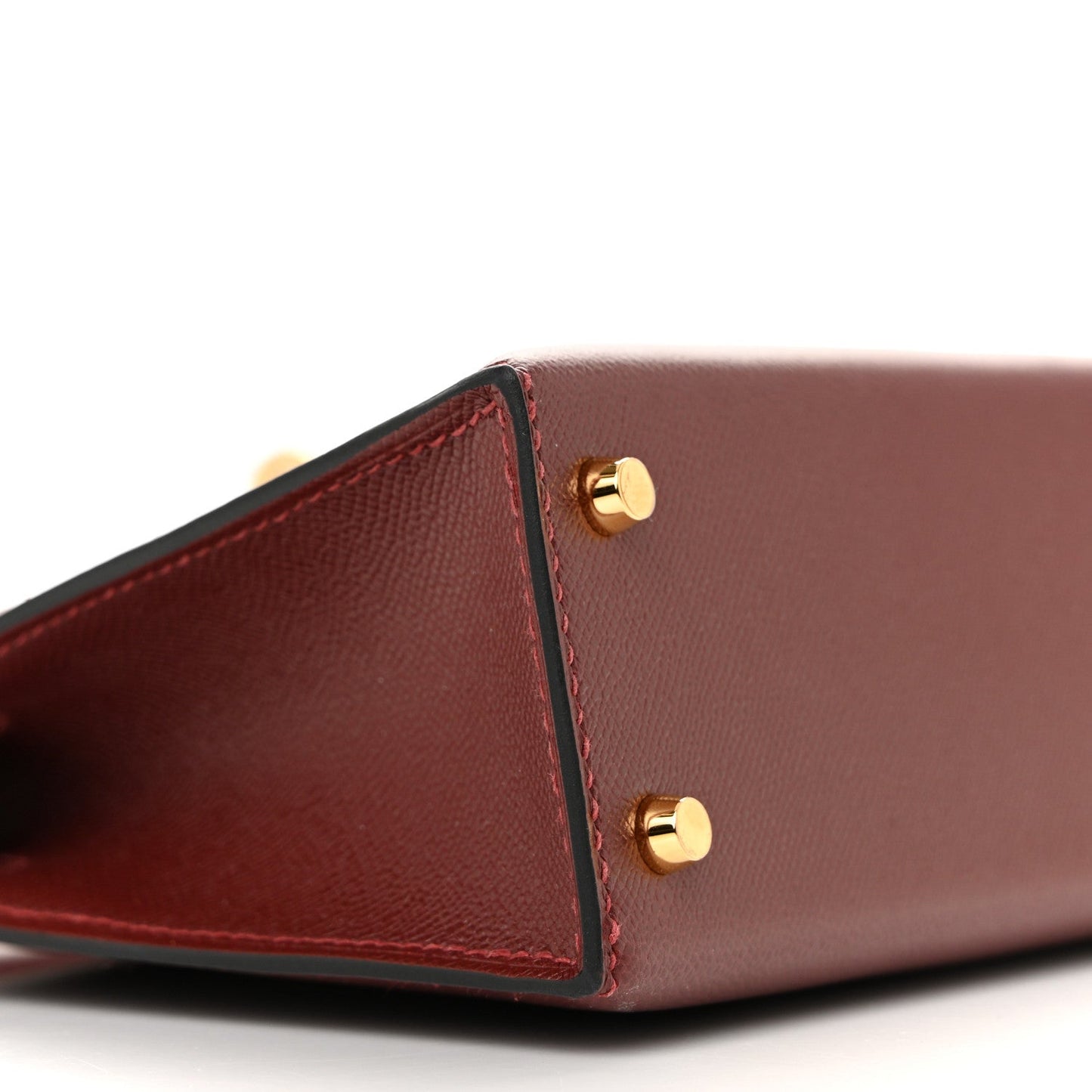 Madame Calfskin Mini Kelly Sellier 20 Rouge H