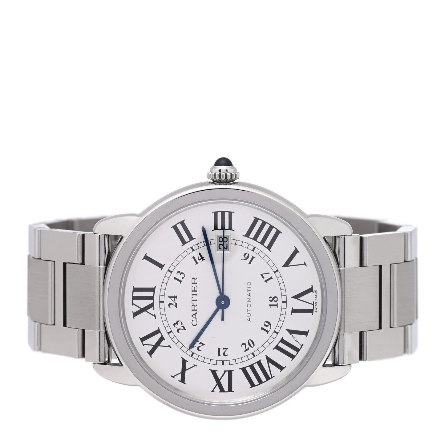 Stainless Steel 42mm Ronde Solo Automatic Watch