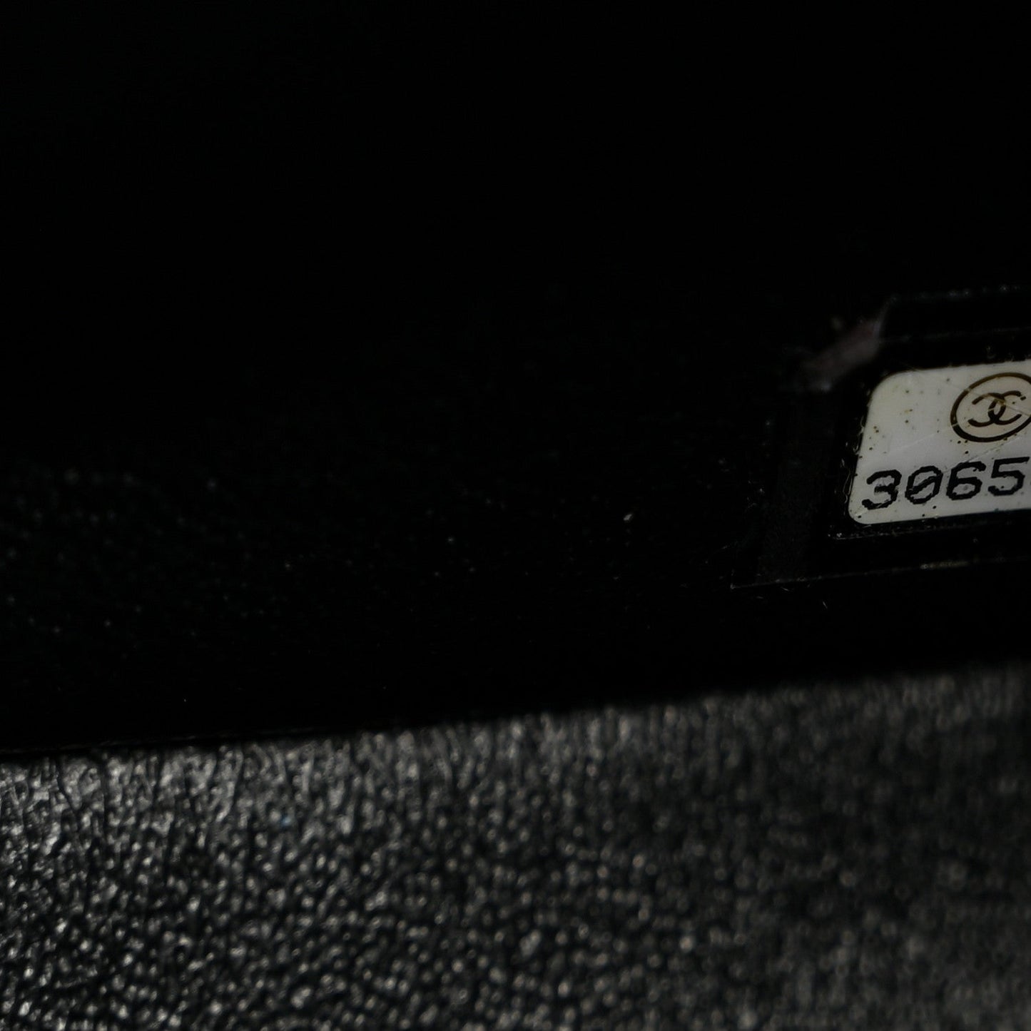 Lambskin Quilted Mini Square Flap Black