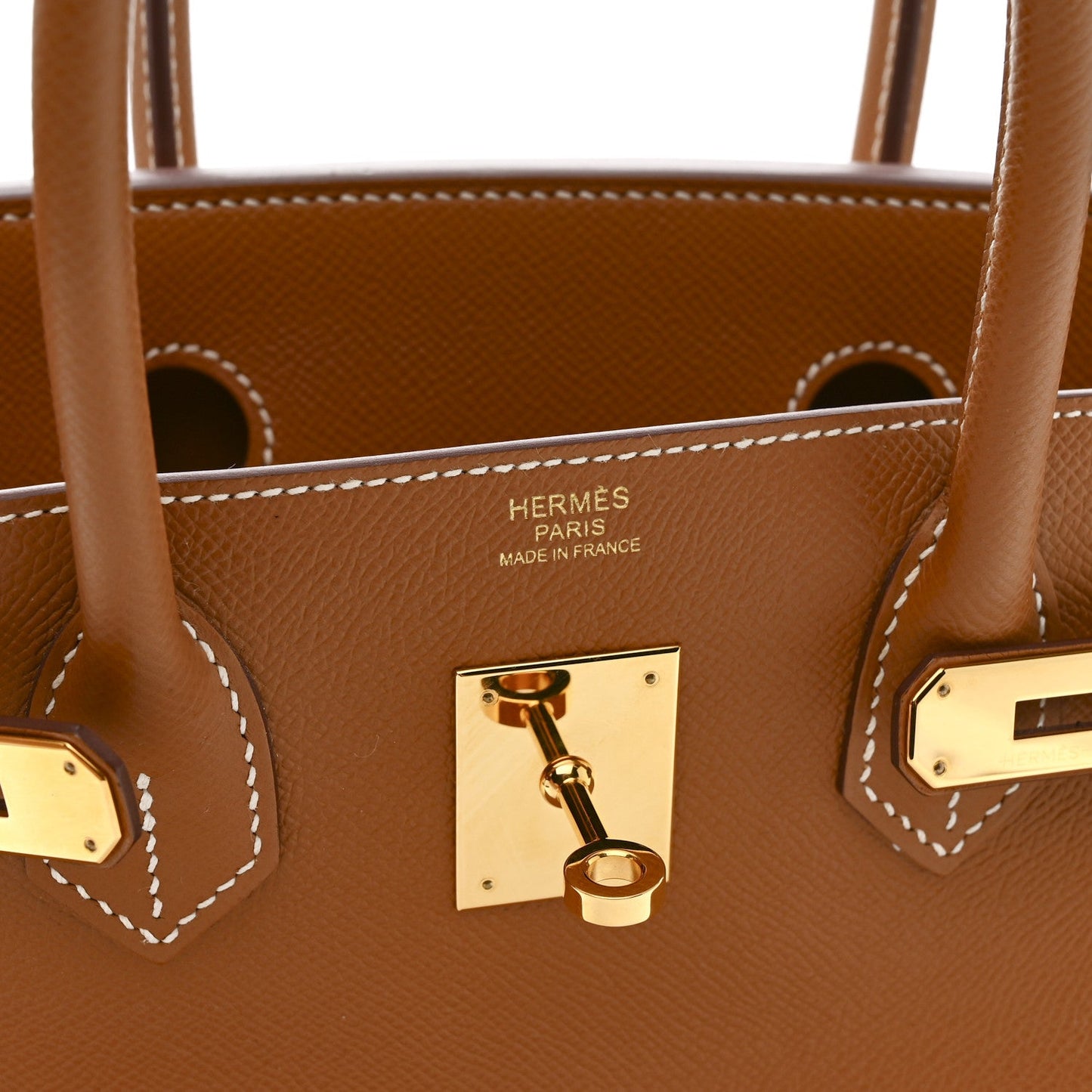 Epsom Birkin 30 Gold
