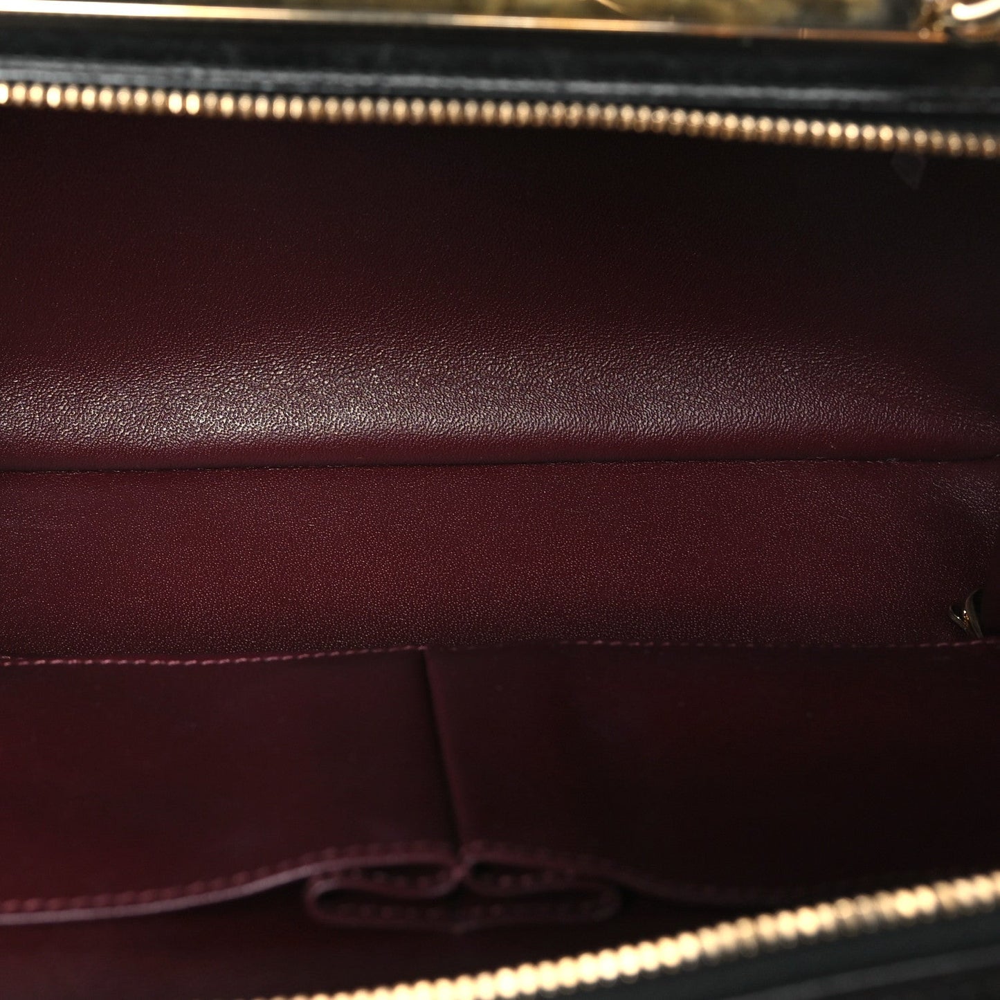 Lambskin Quilted Medium Trendy CC Bowling Bag Black