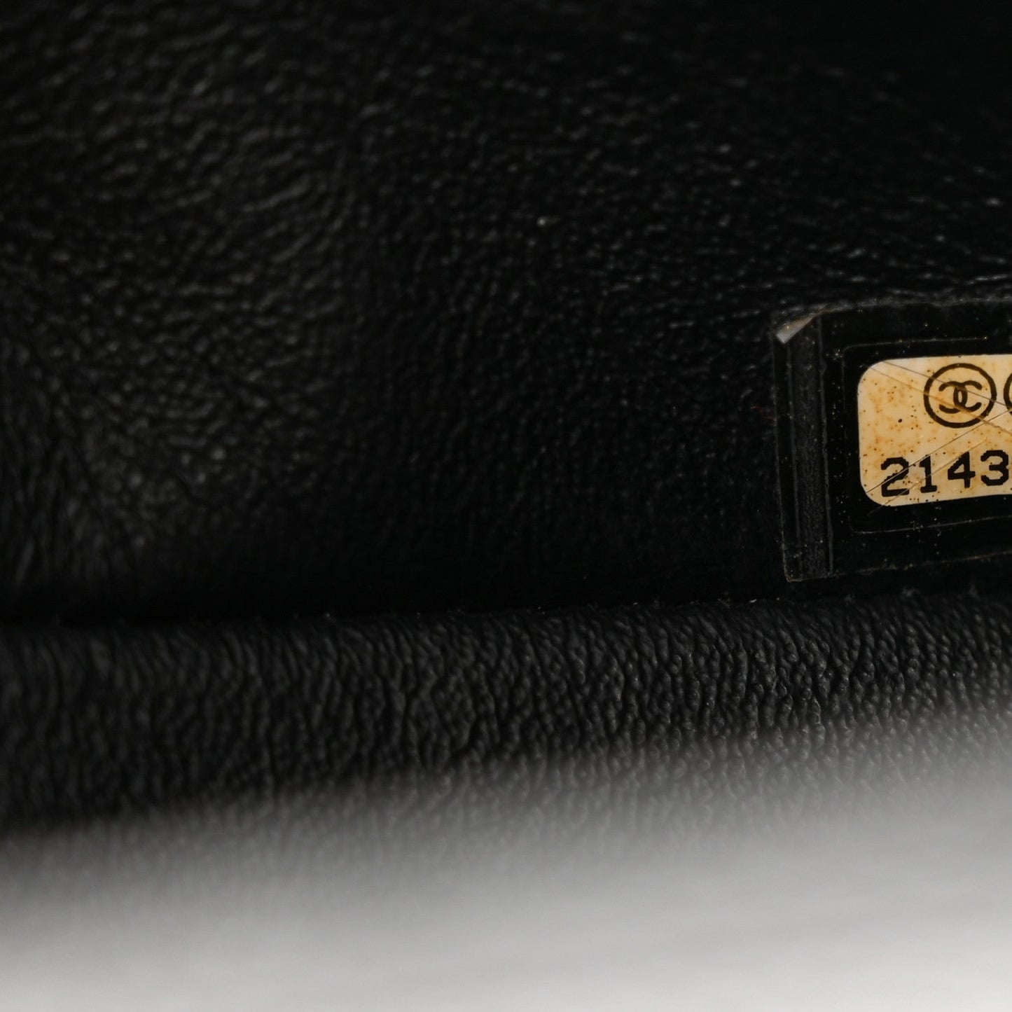 Caviar Quilted Mini Rectangular Flap Black