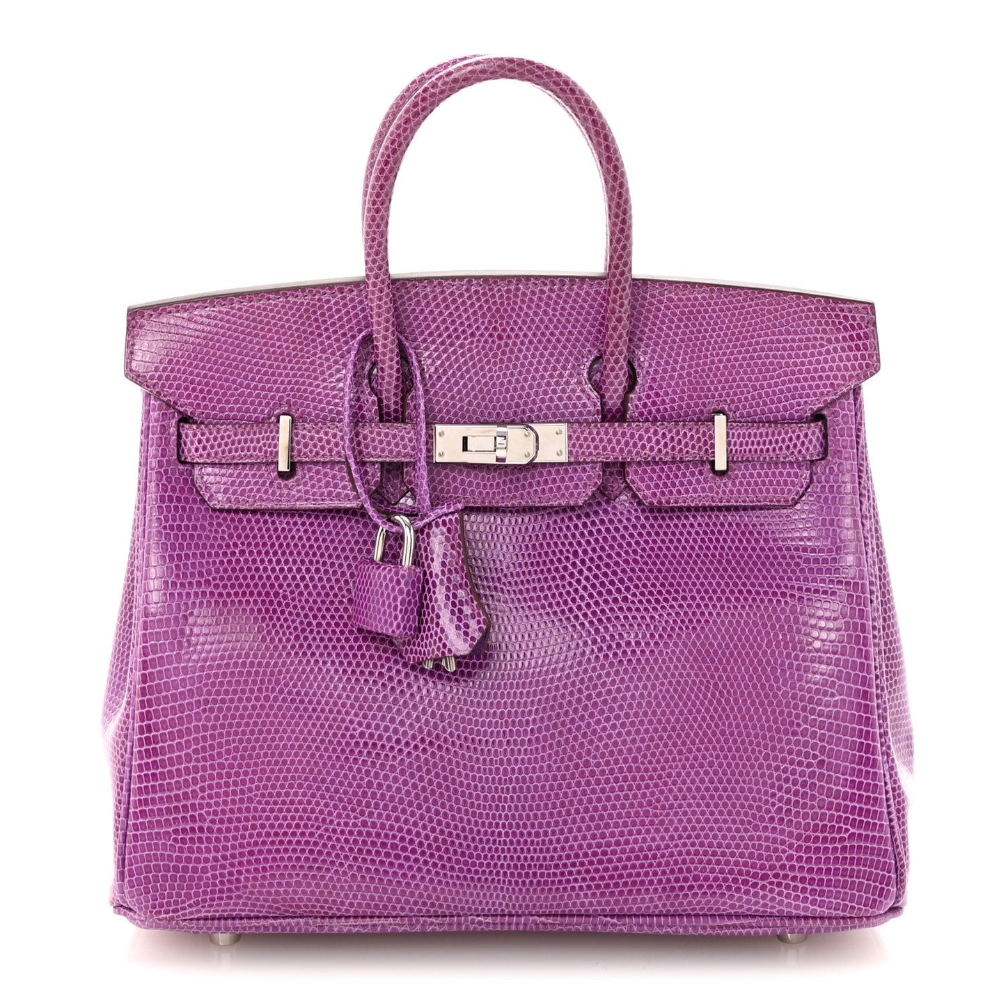 Lizard Birkin 25 Violet