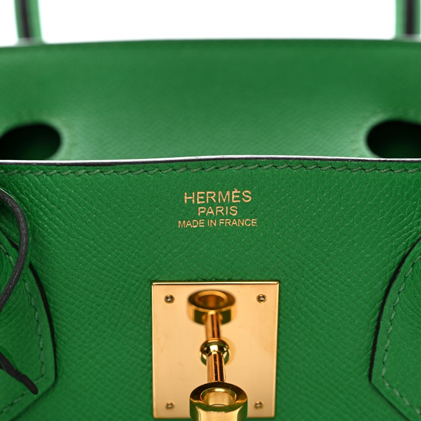 Epsom Birkin 30 Bambou