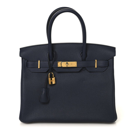 Togo Birkin 30 Bleu Nuit