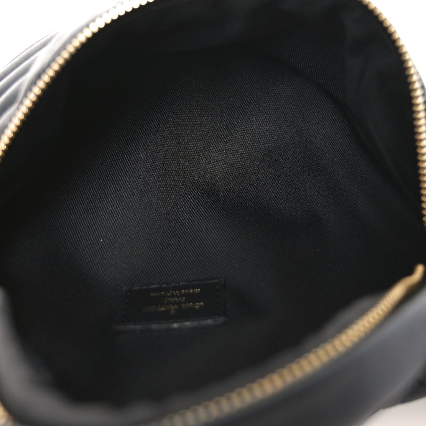 Calfskin Quilted New Wave Bumbag Black