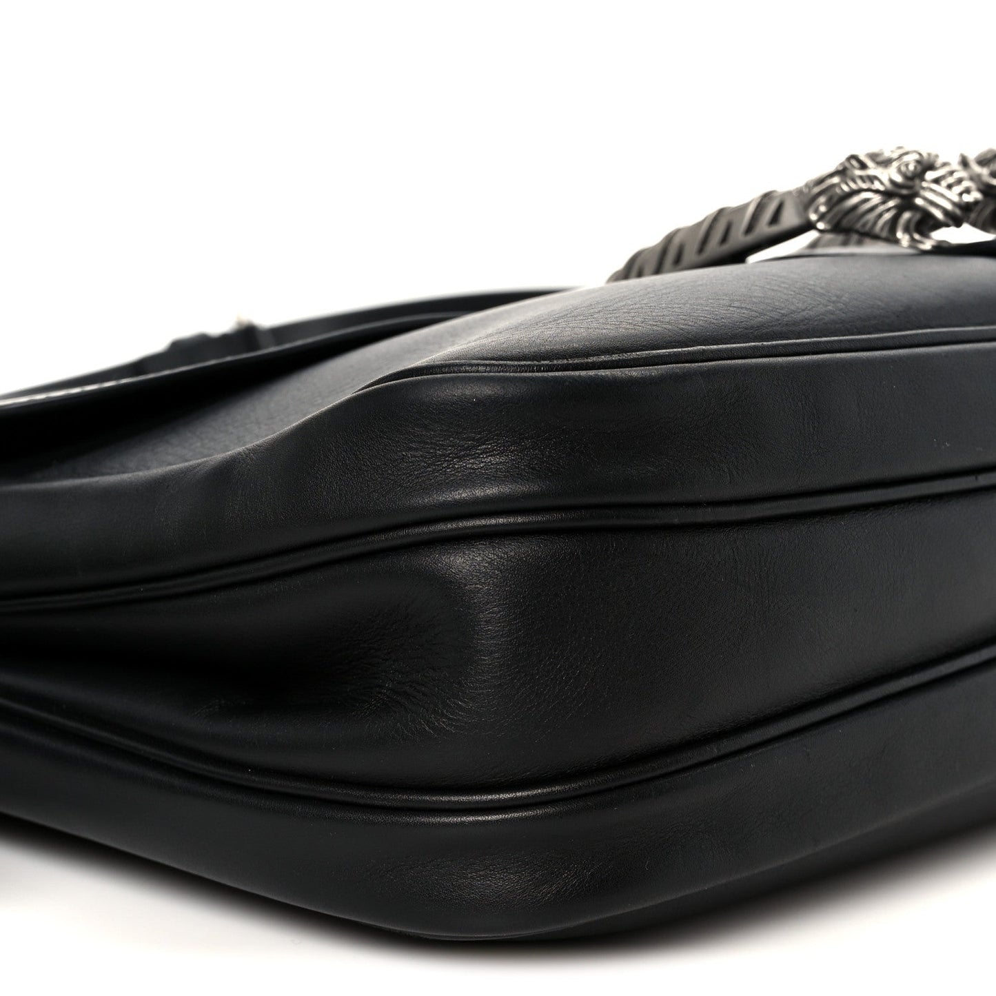 Calfskin Dionysus Messenger Bag Black